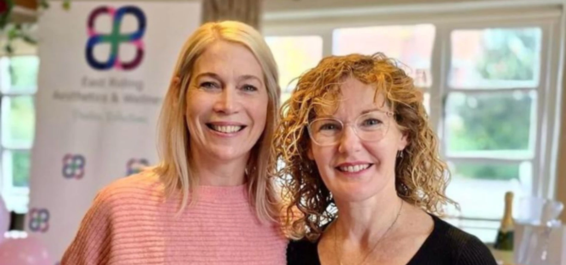 WIB - charity lunch - Abbies Fund founder Katy Cowell with WIB Chair Tracey Dennison.png