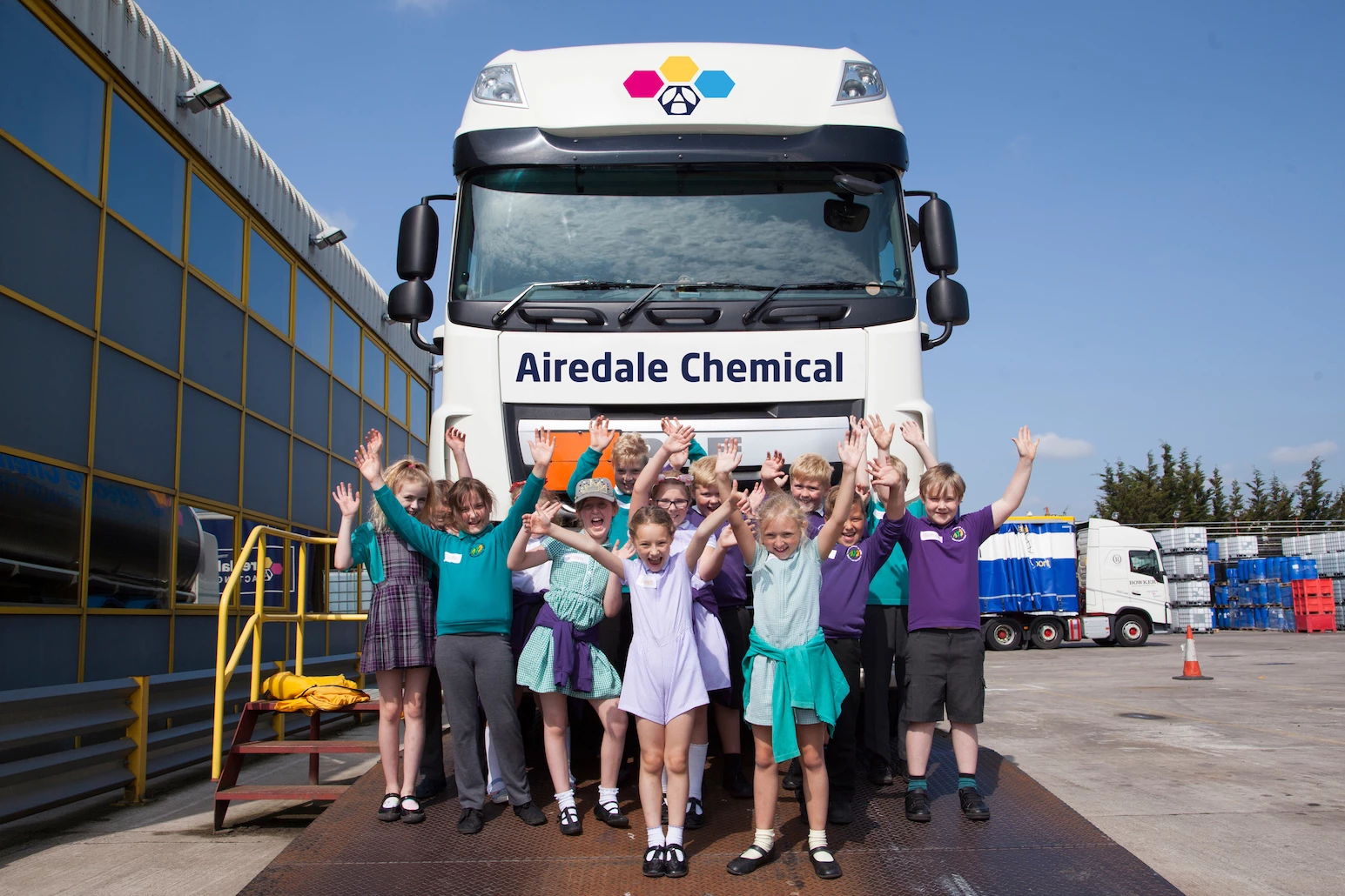Sutton in Craven Community Primary School students visit Airedale Chemical 