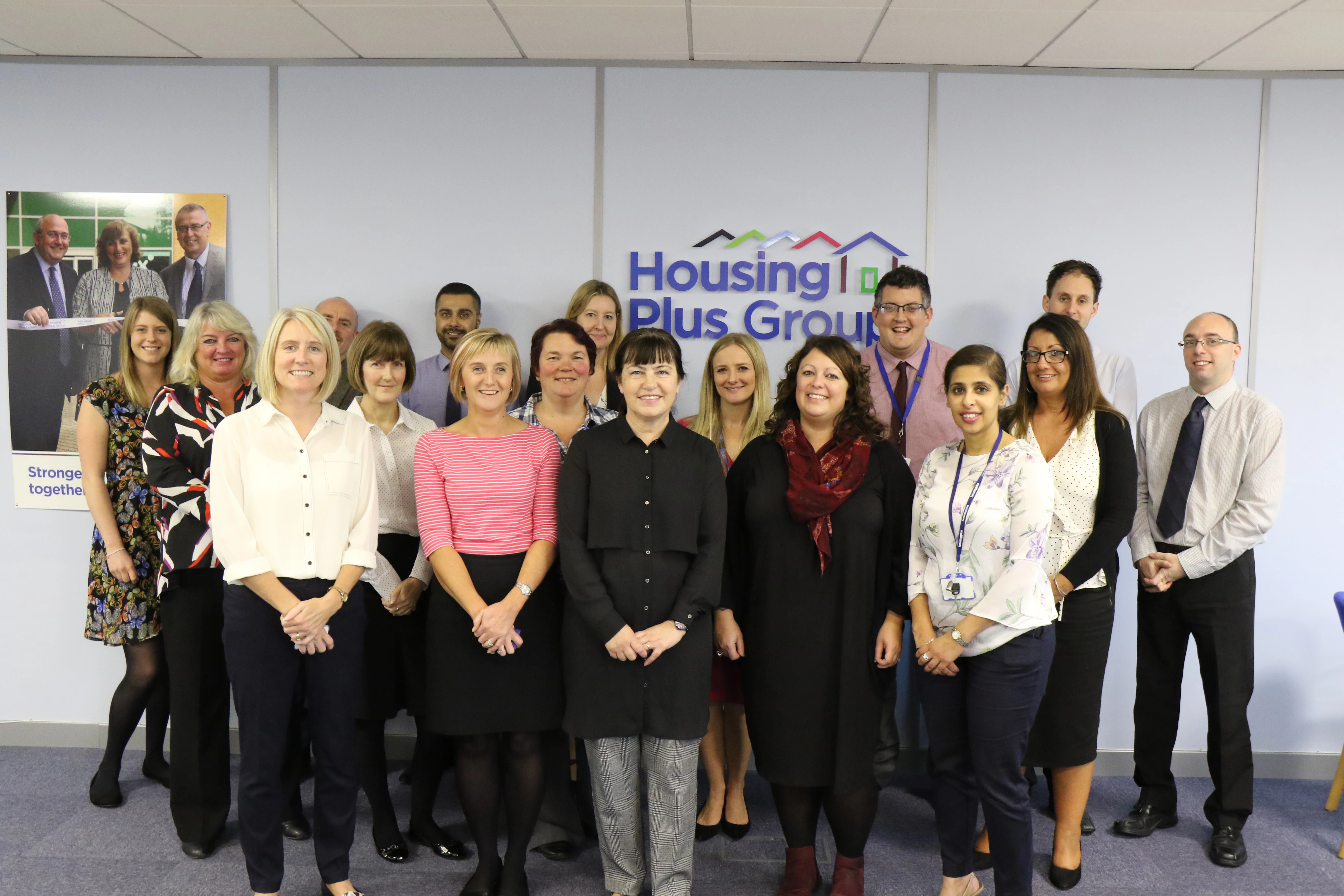 The Housing Plus Group finance team
