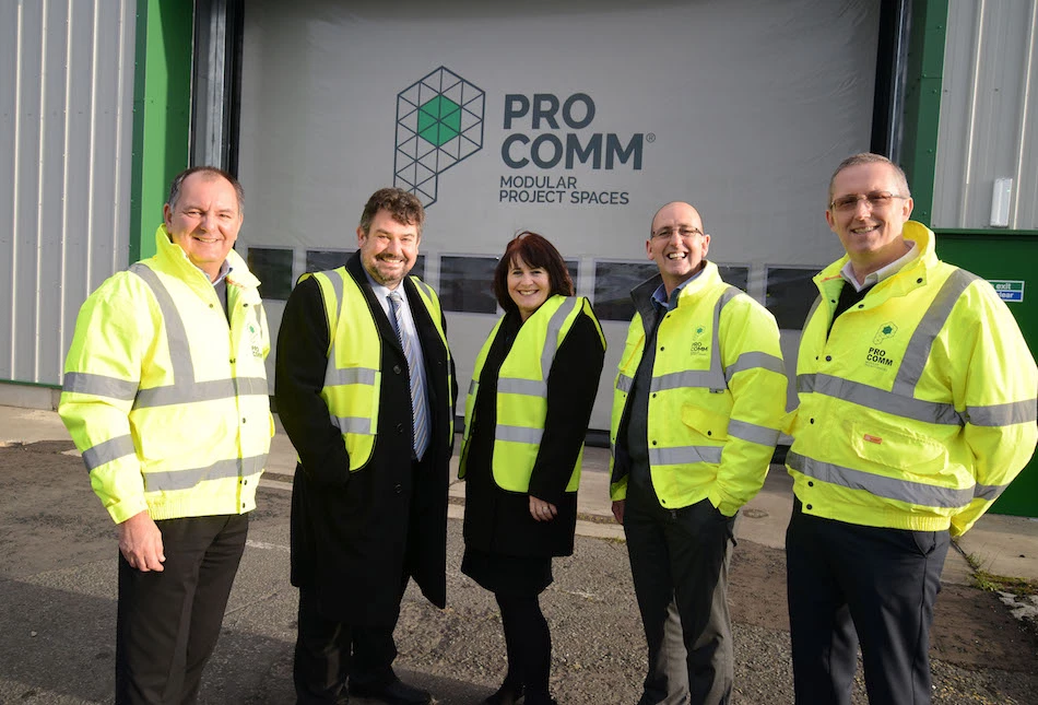  Procomm employs 104 staff locally and turnover for the year is expected to exceed £11.7 million.