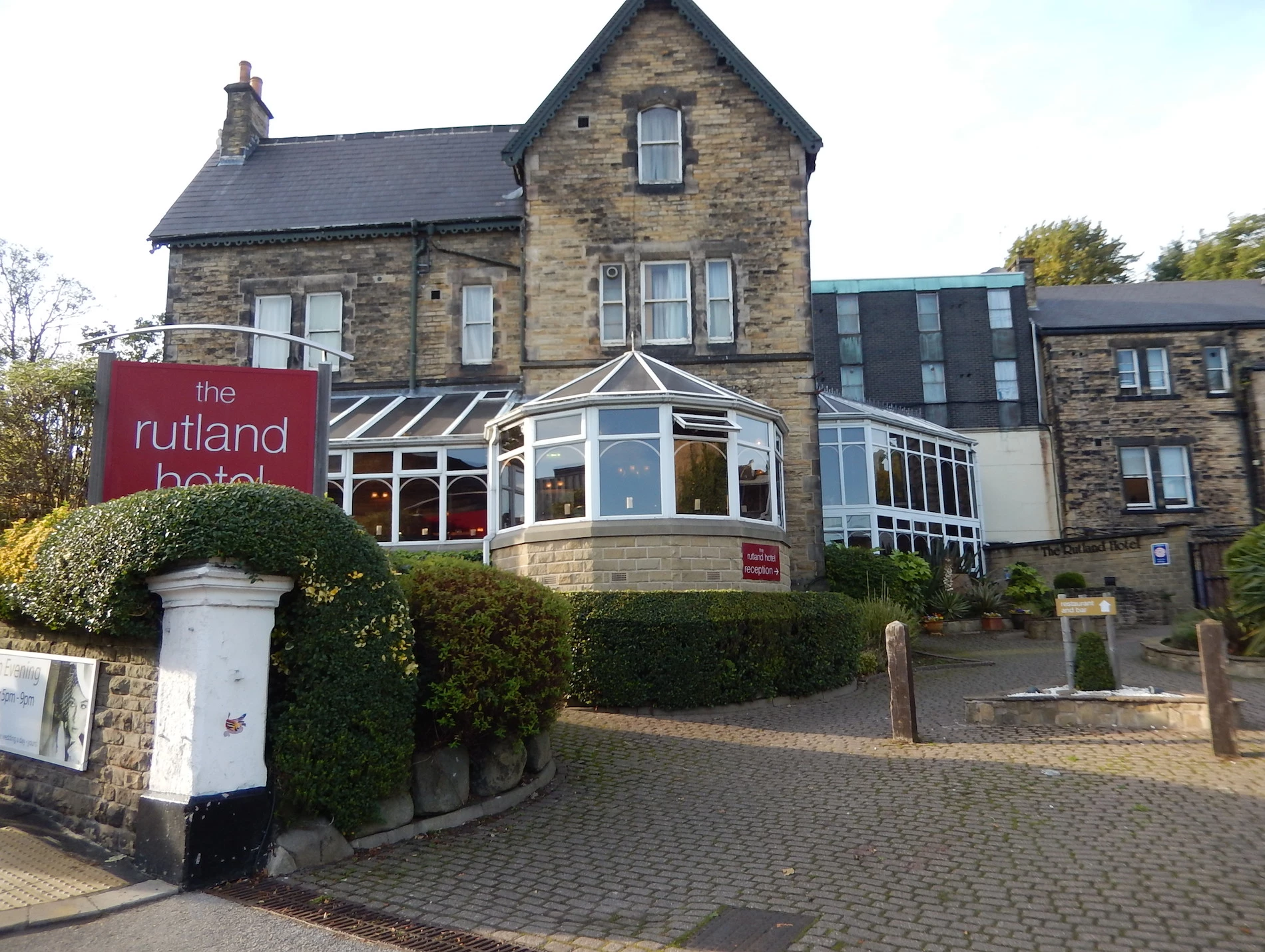 The Rutland Hotel in Sheffield. 