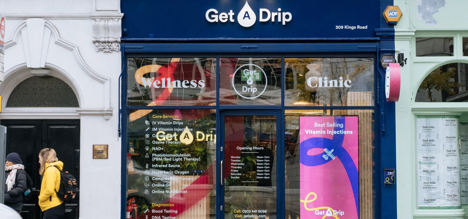 Get A Drip King's Road Clinic in Chelsea, London 