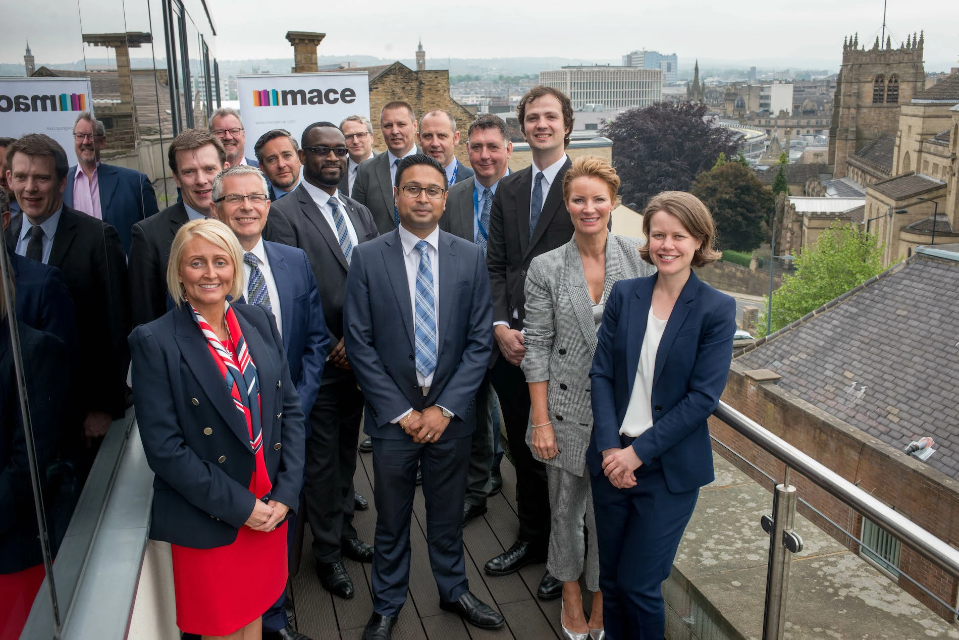 Representatives from Transport for the North, West Yorkshire Combined Authority, Bradford Council and West and North Yorkshire Chamber of Commerce. 