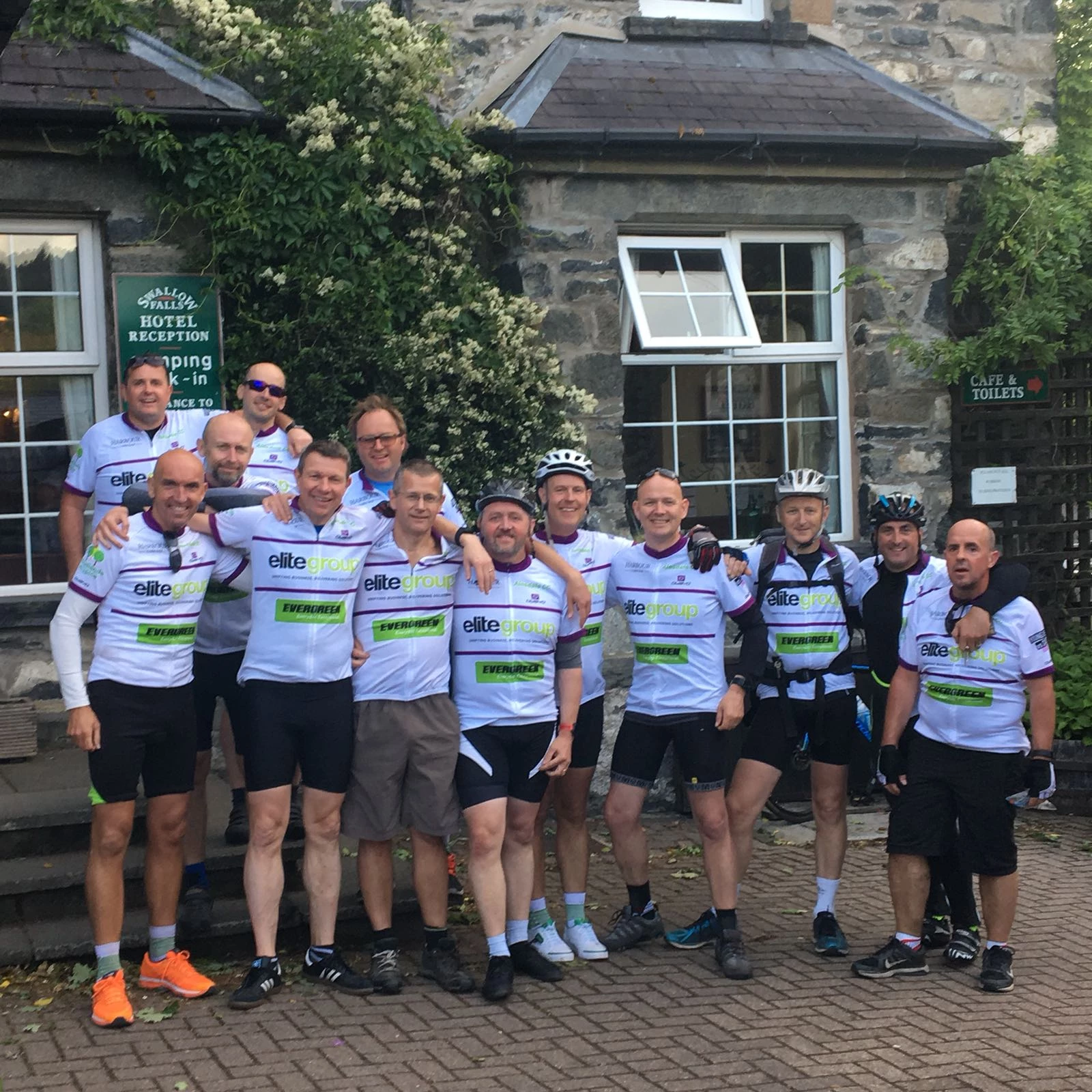 Ainsdale CC completed a gruelling 200-mile round trip form Liverpool to North Wales and back.