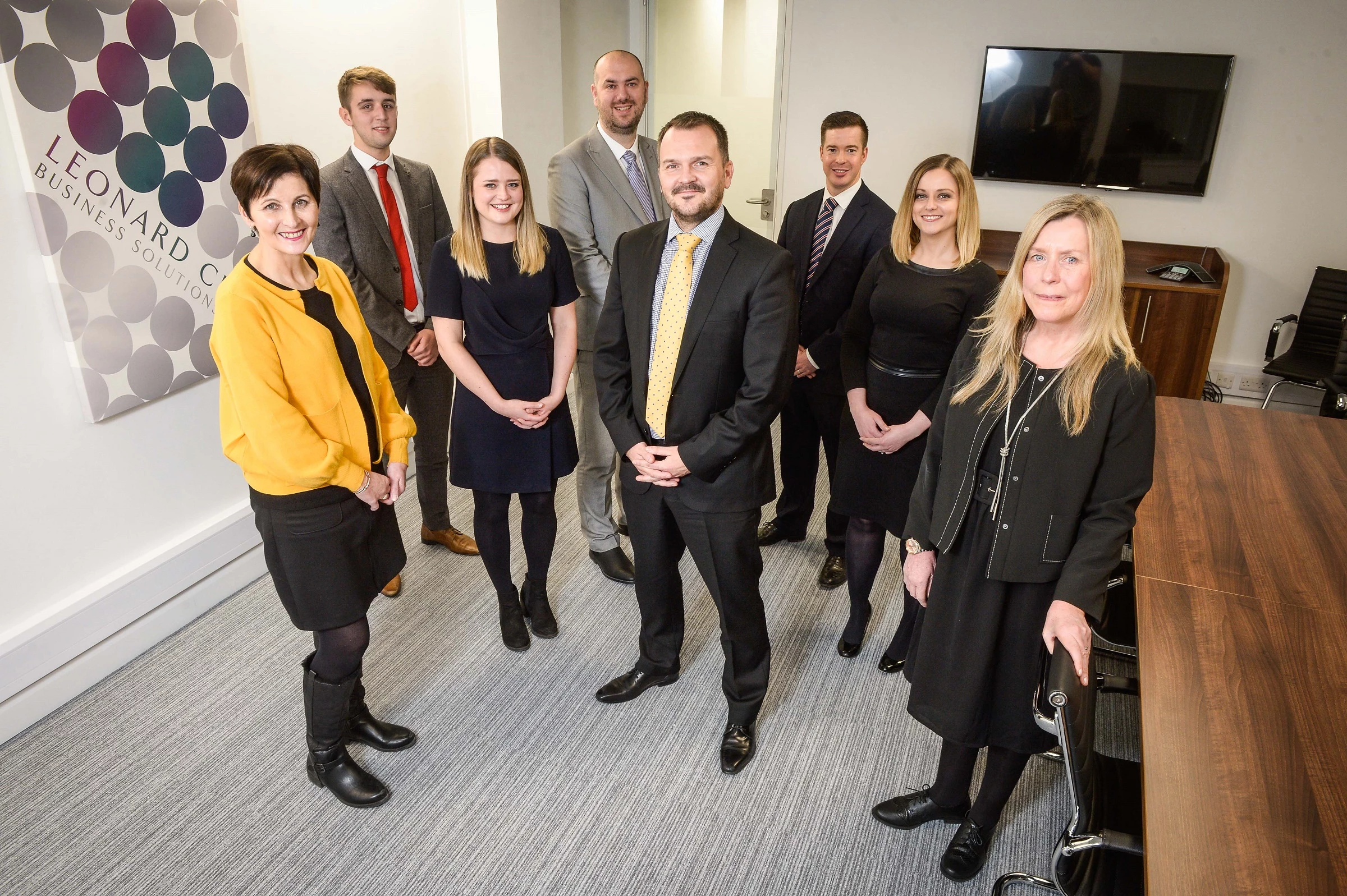 Leonard Curtis Glasgow team