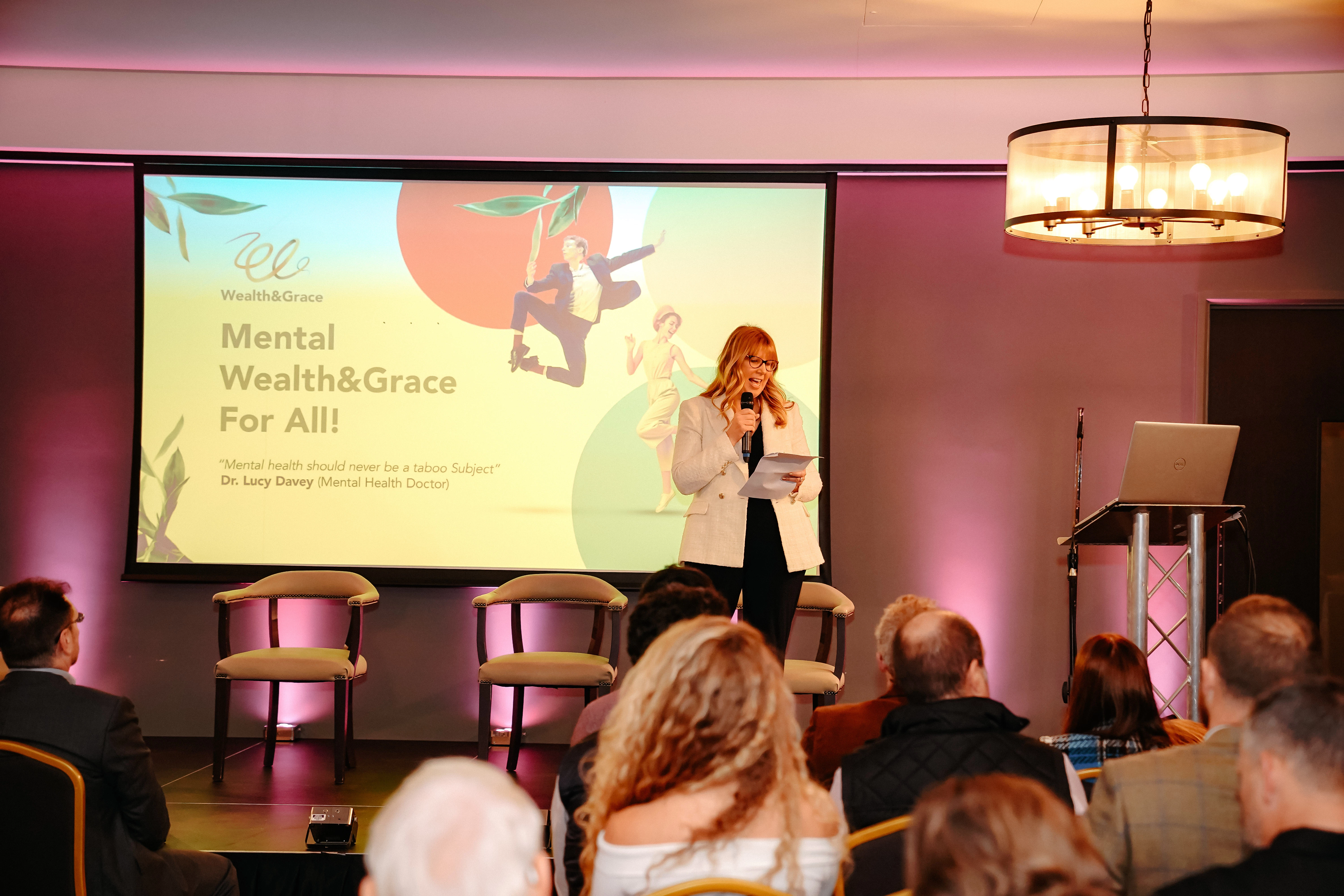 Dr Lucy Davey launches 'Wealth & Grace' 