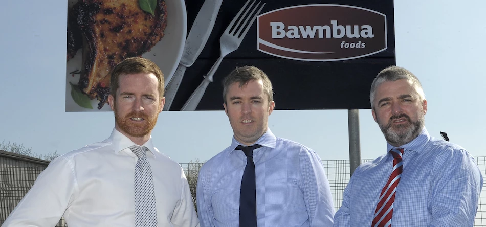 L-R, David White, Martin White and Gary White of Bawnbua