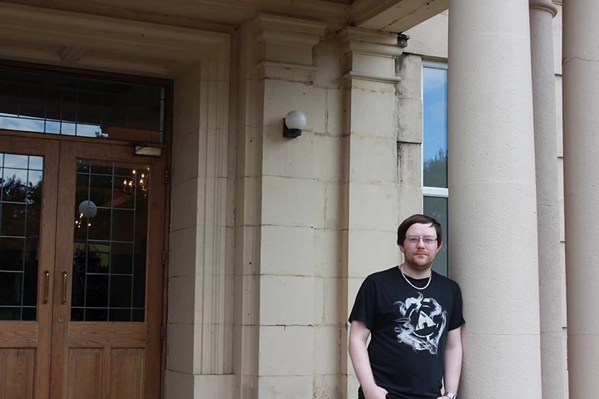 Martin Pollock, new Junior Web Developer at VIA Creative based in the Cargo Fleet Offices, Middlesbrough: 