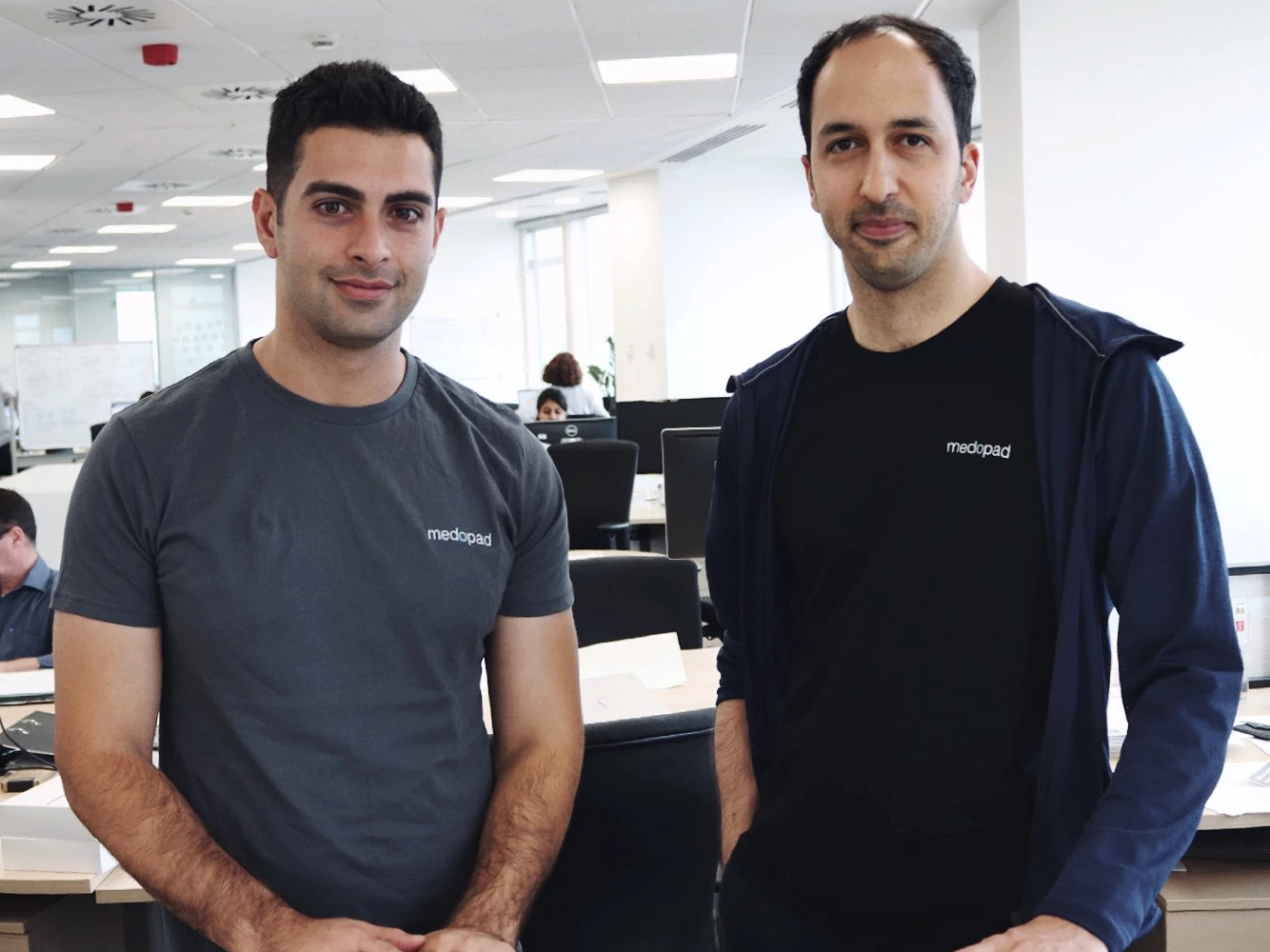 Sherbit's Alex Senemar and Dan Vahdat of Medopad
