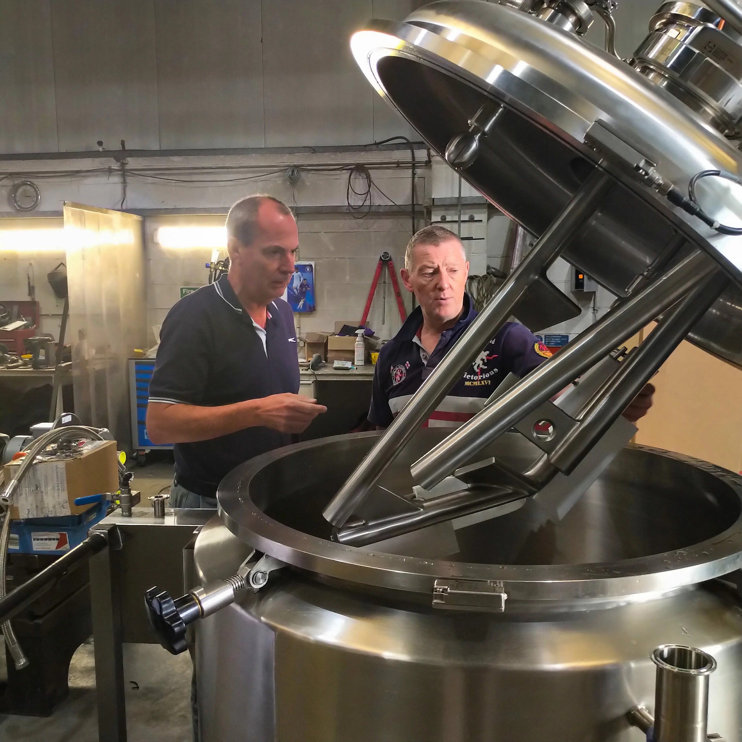 (L-R) TGM co-founder Jon Frewin and Vesseltec UK’s former owner Ian Smith