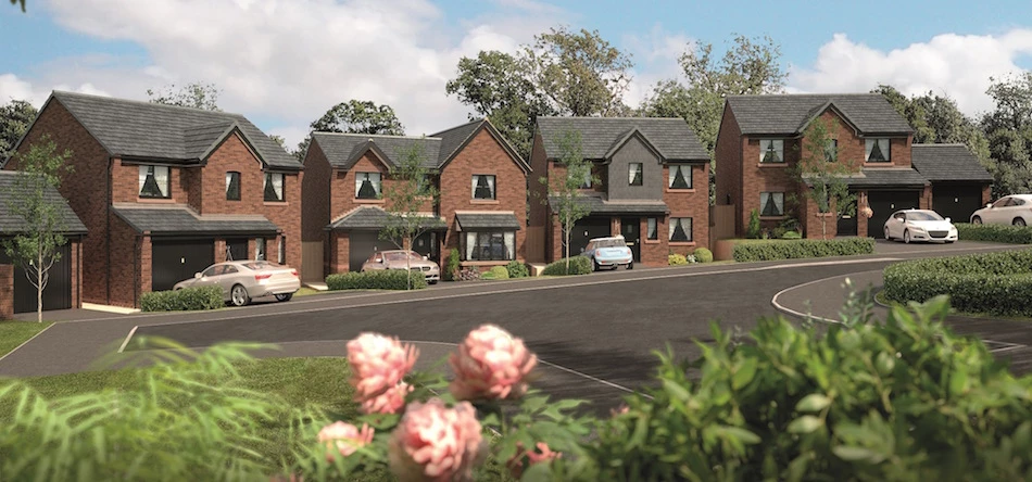The development will comprise a mix of three- and four-bed properties