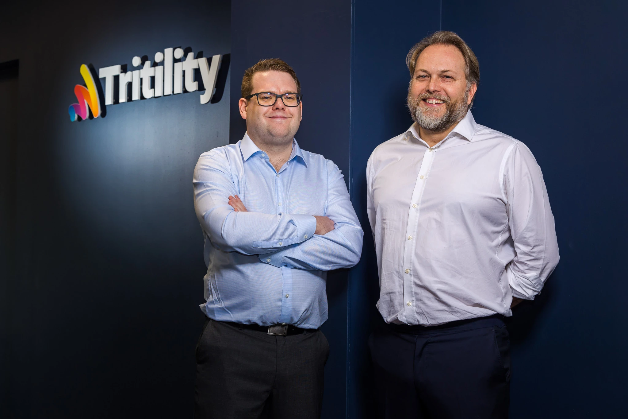 Tritility founders Jamie Wyatt (Left) & Jonathan Gould.