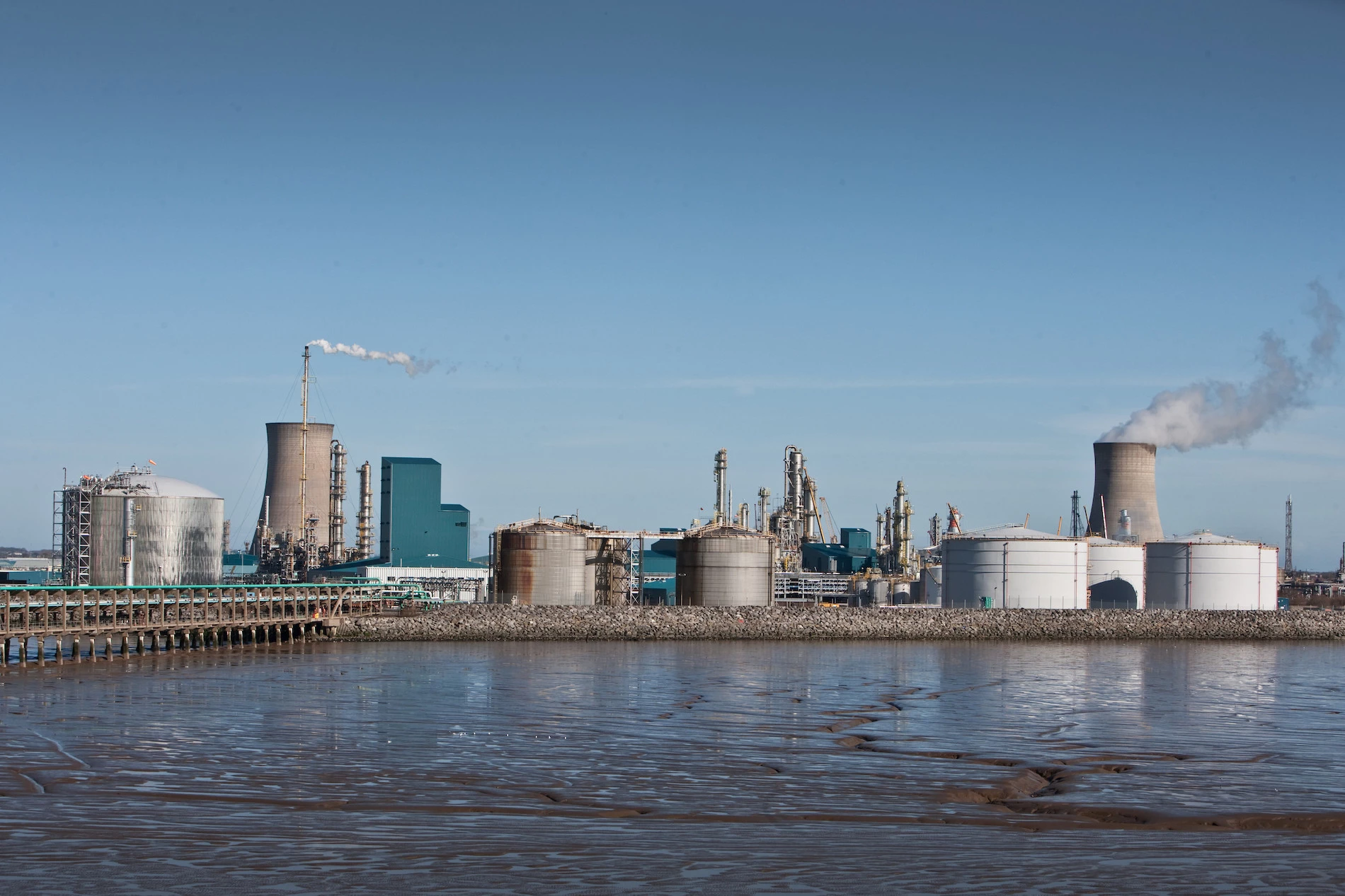 Saltend Chemical Park at Hull.