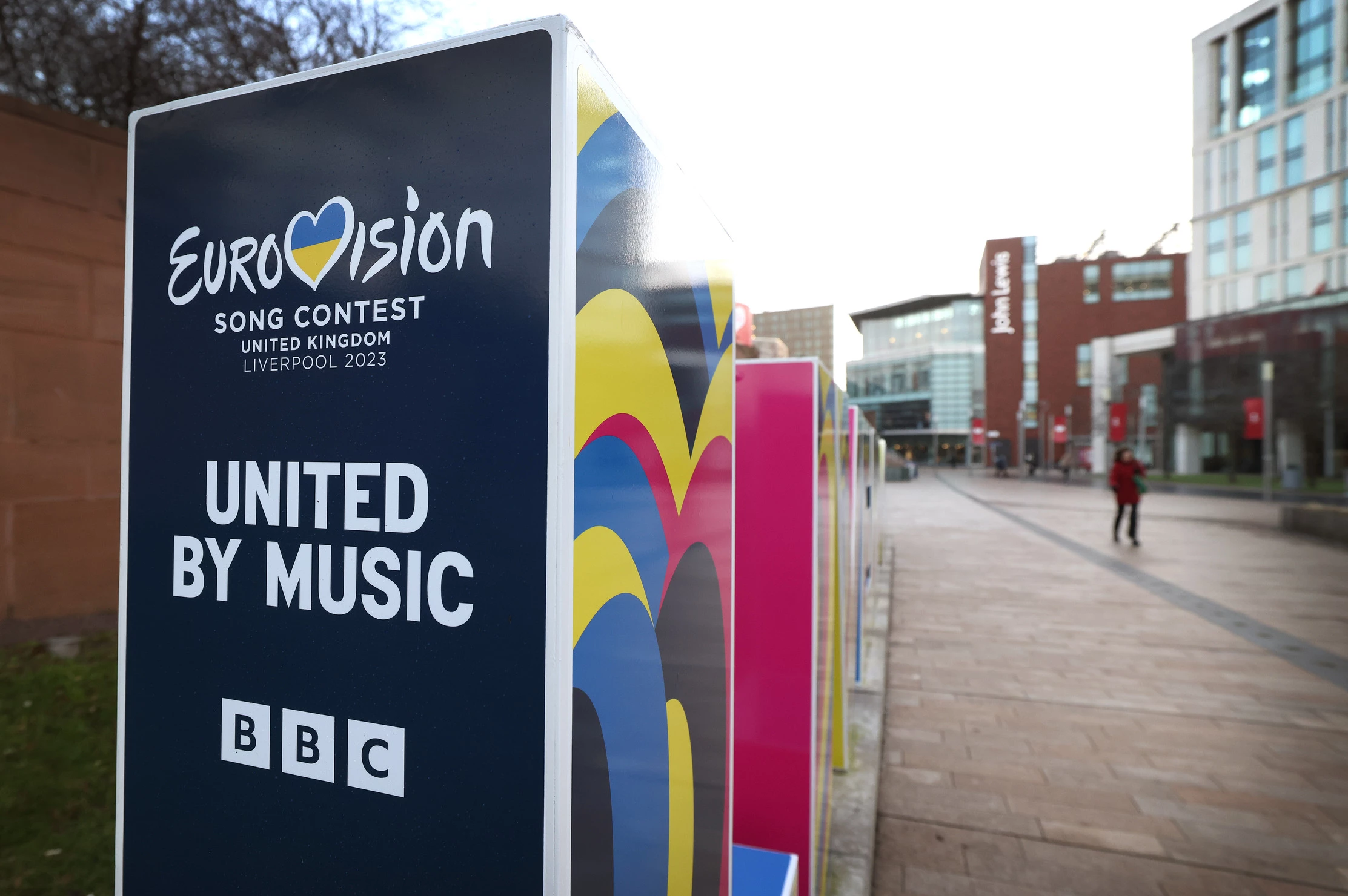 Liverpool ONE unveils new city sign ahead of Eurovision