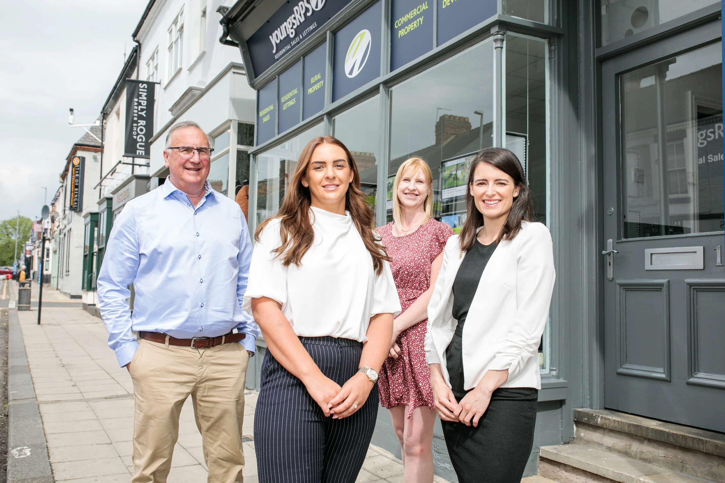 Darlington office team left to right: Robbie Hutchinson, Gabrielle Mckenna, Amanda Boyton-Moohan, and Fiona Roe