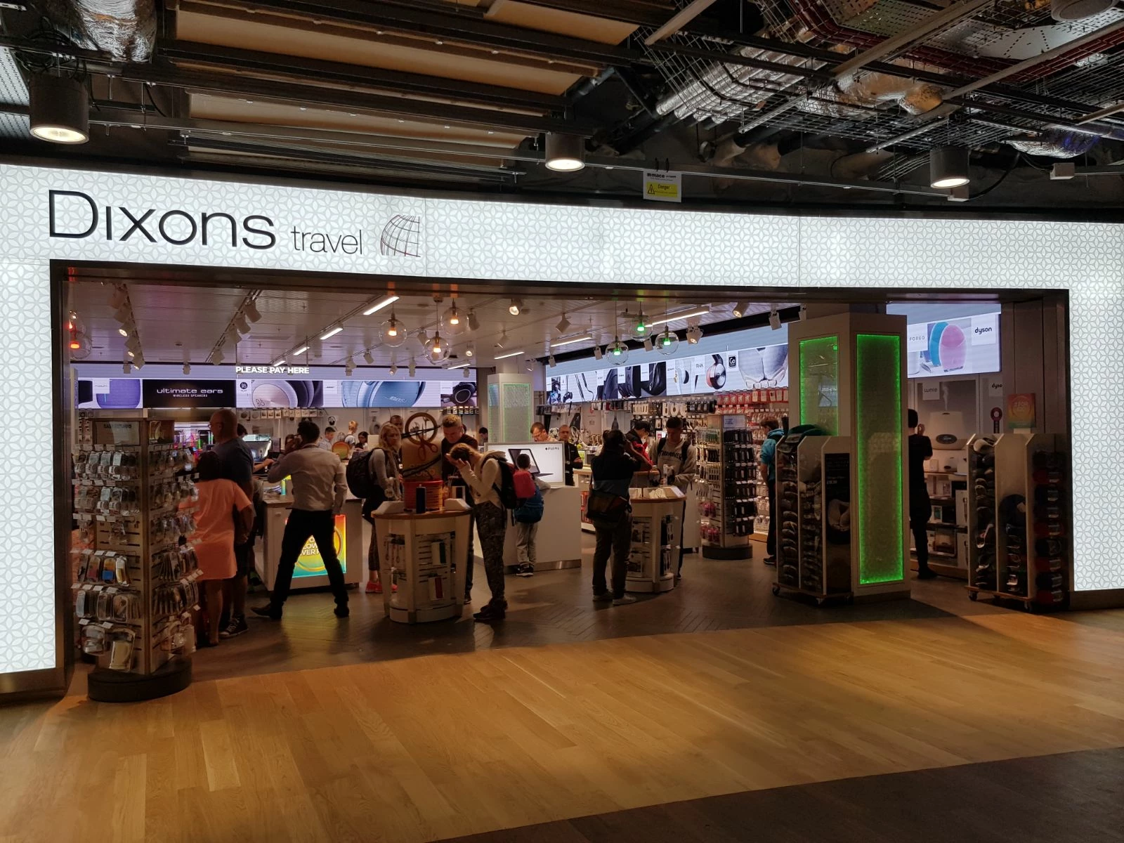 The new Dixons Travel store at Heathrow.