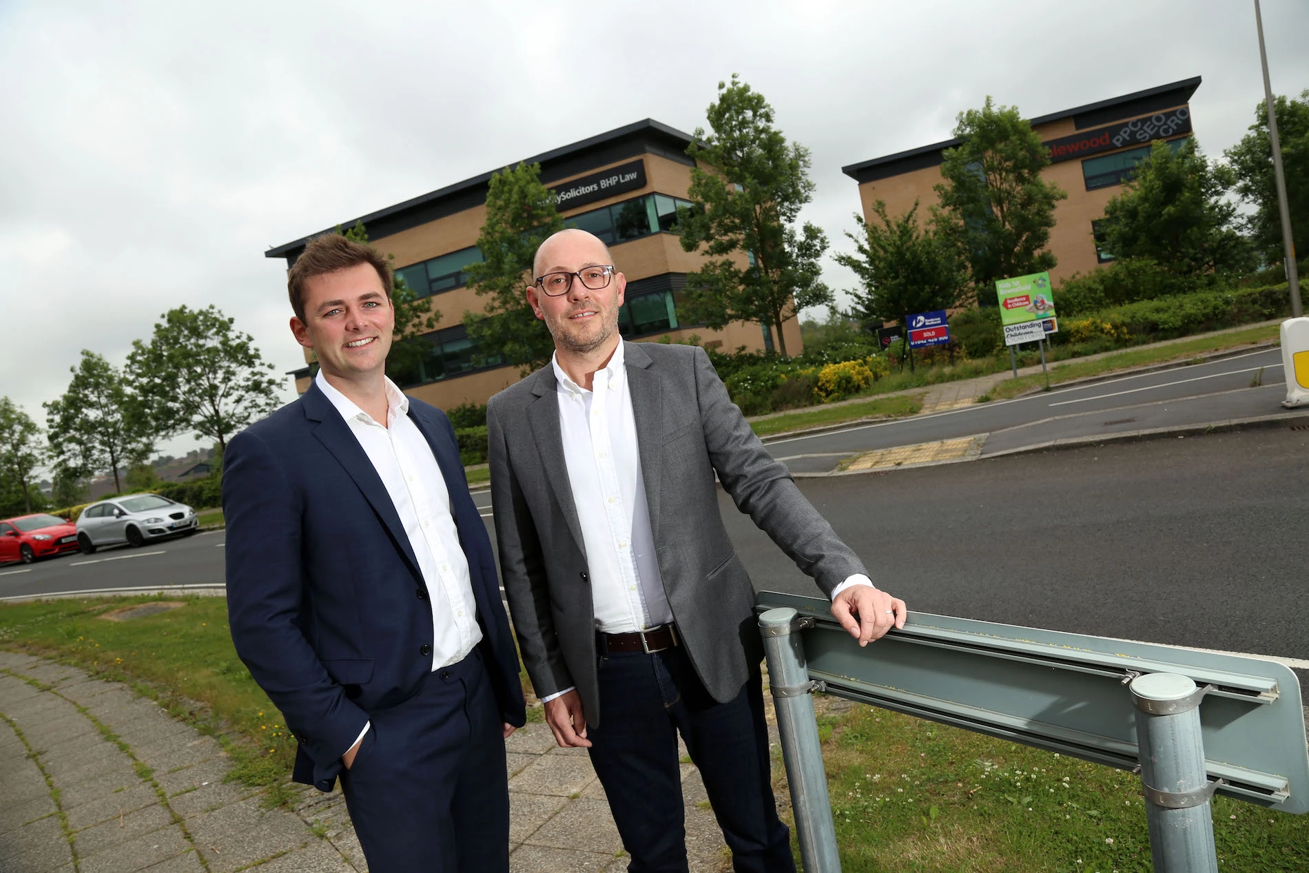 George Williams, Agent at Sanderson Weatherall and Paul Davison, Director at Erimus Insurance