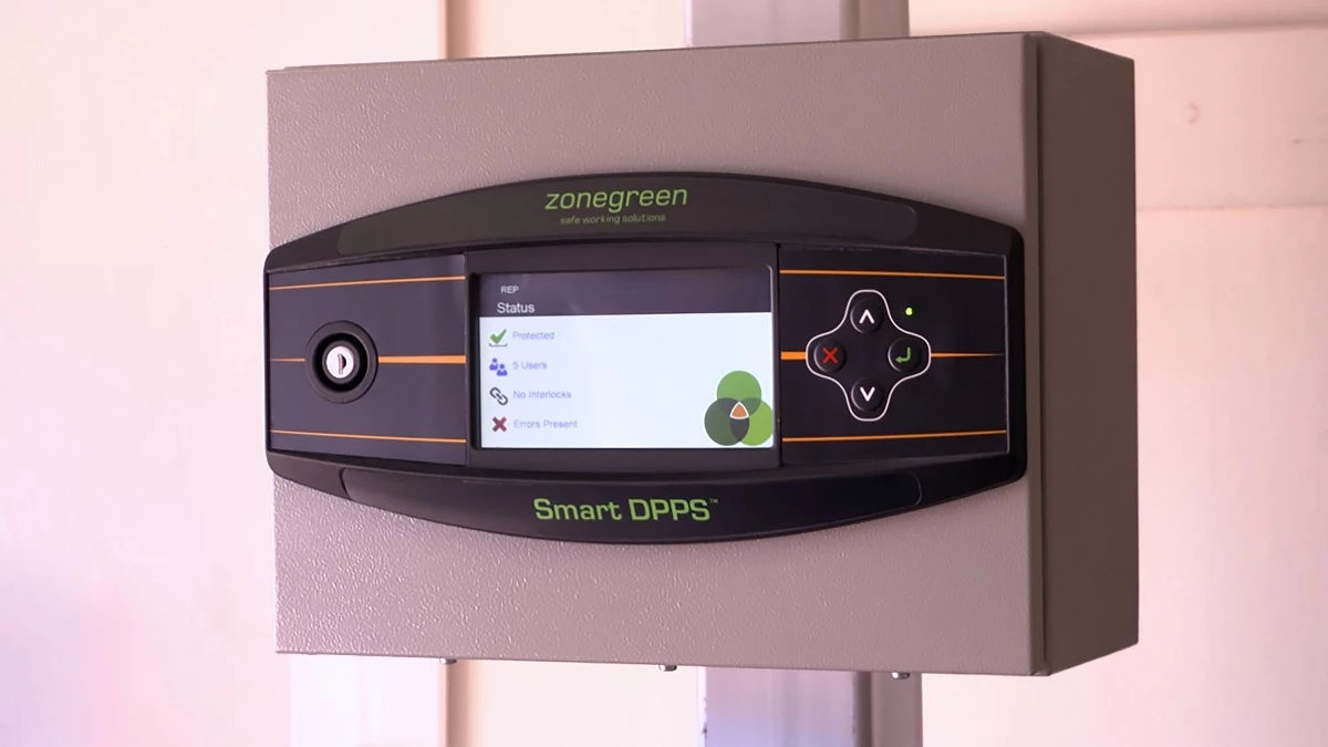 Zonegreen's control panel used by staff at Clayhills to log onto DPPS. 
