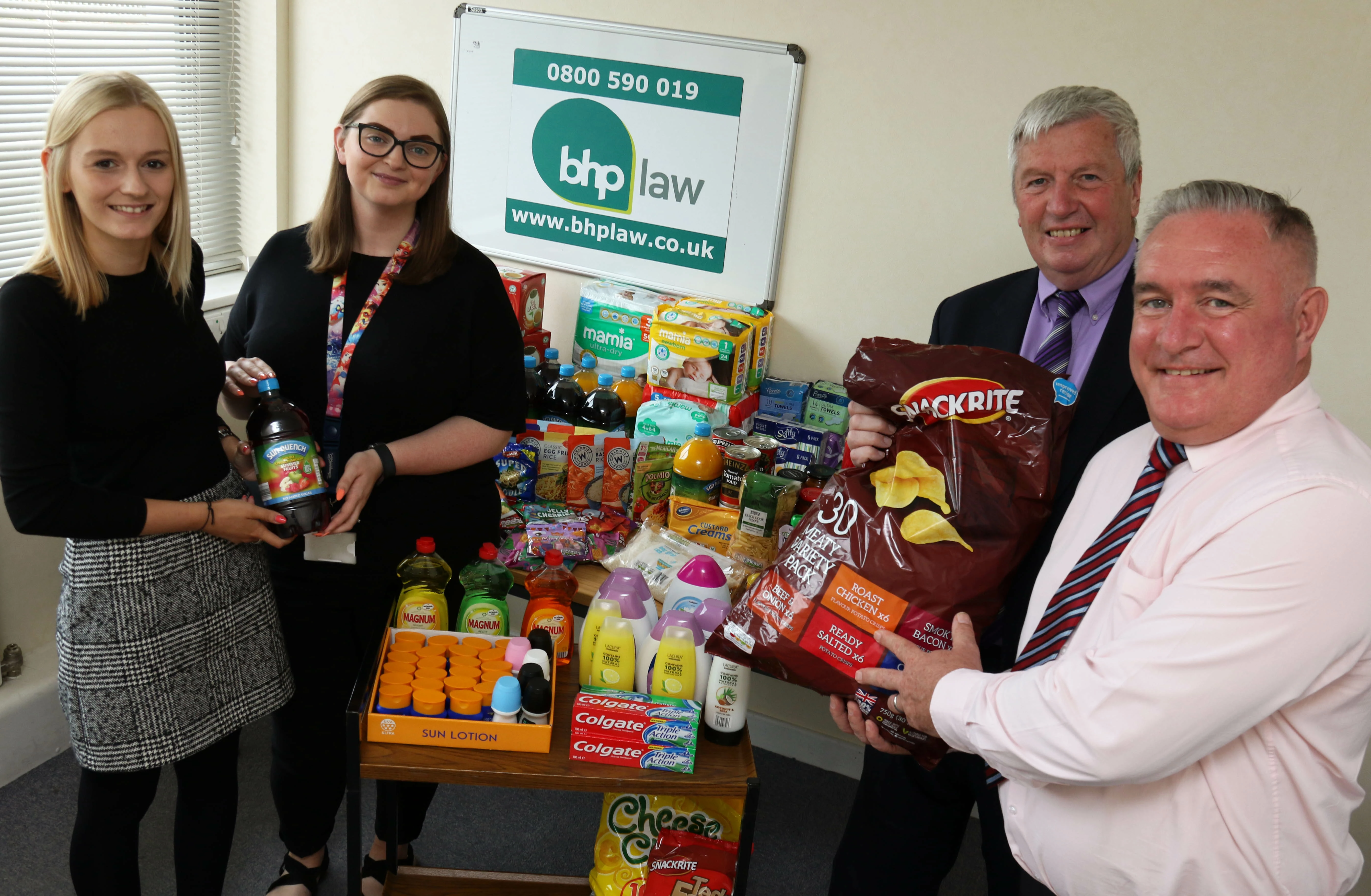 BHP Law food bank