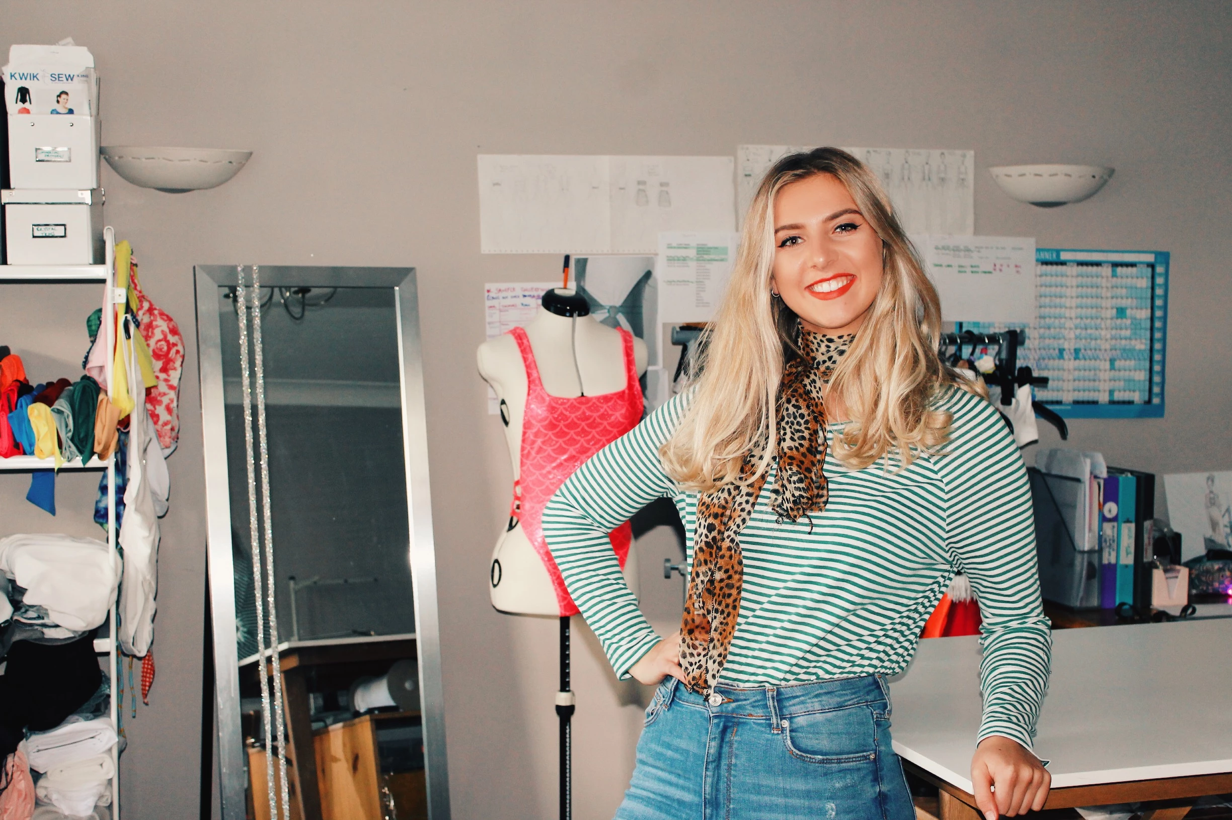 The Manc fashion designer wants girls of all shapes and sizes to wear bikinis with confidence 