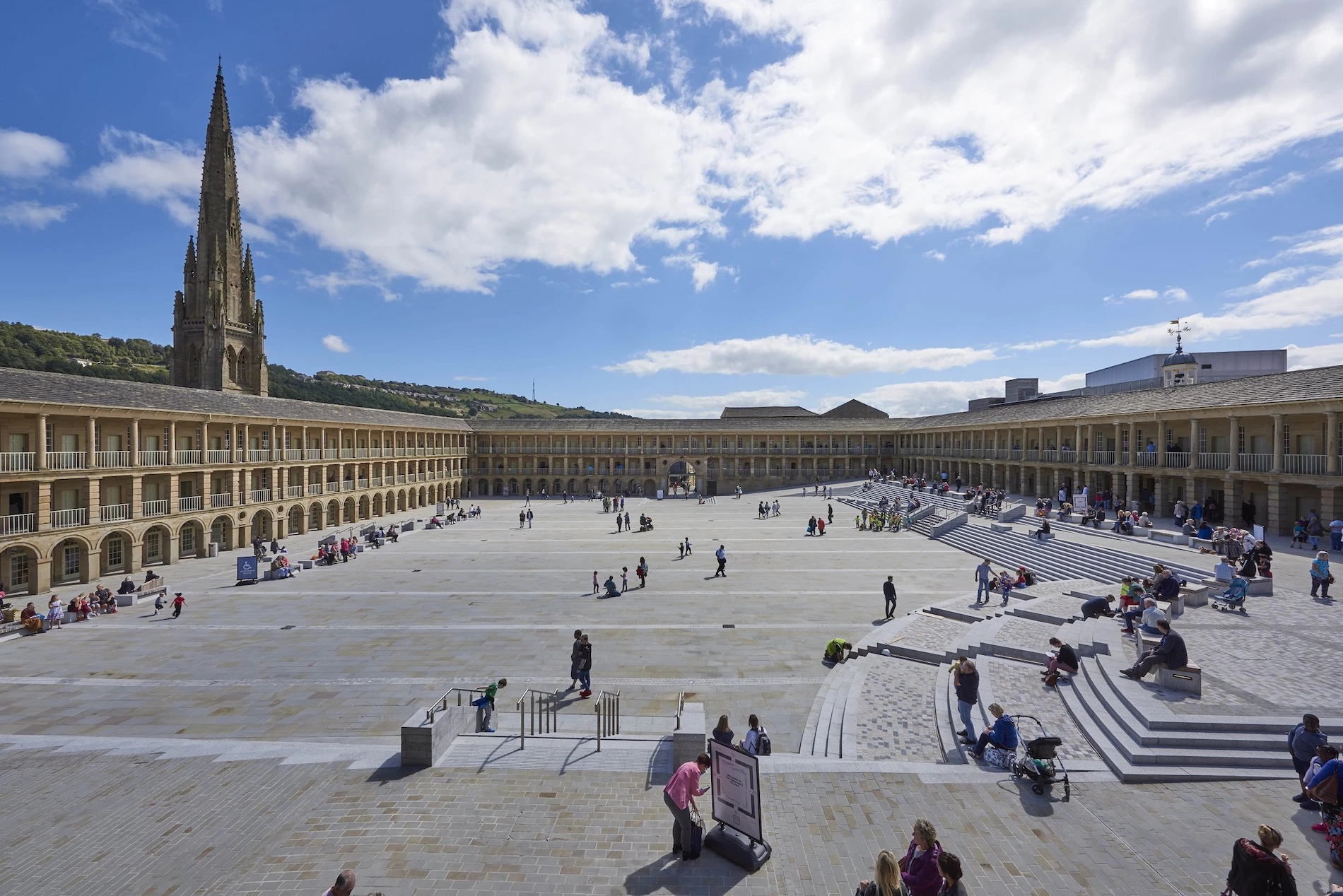 The Piece Hall in Halifax. 