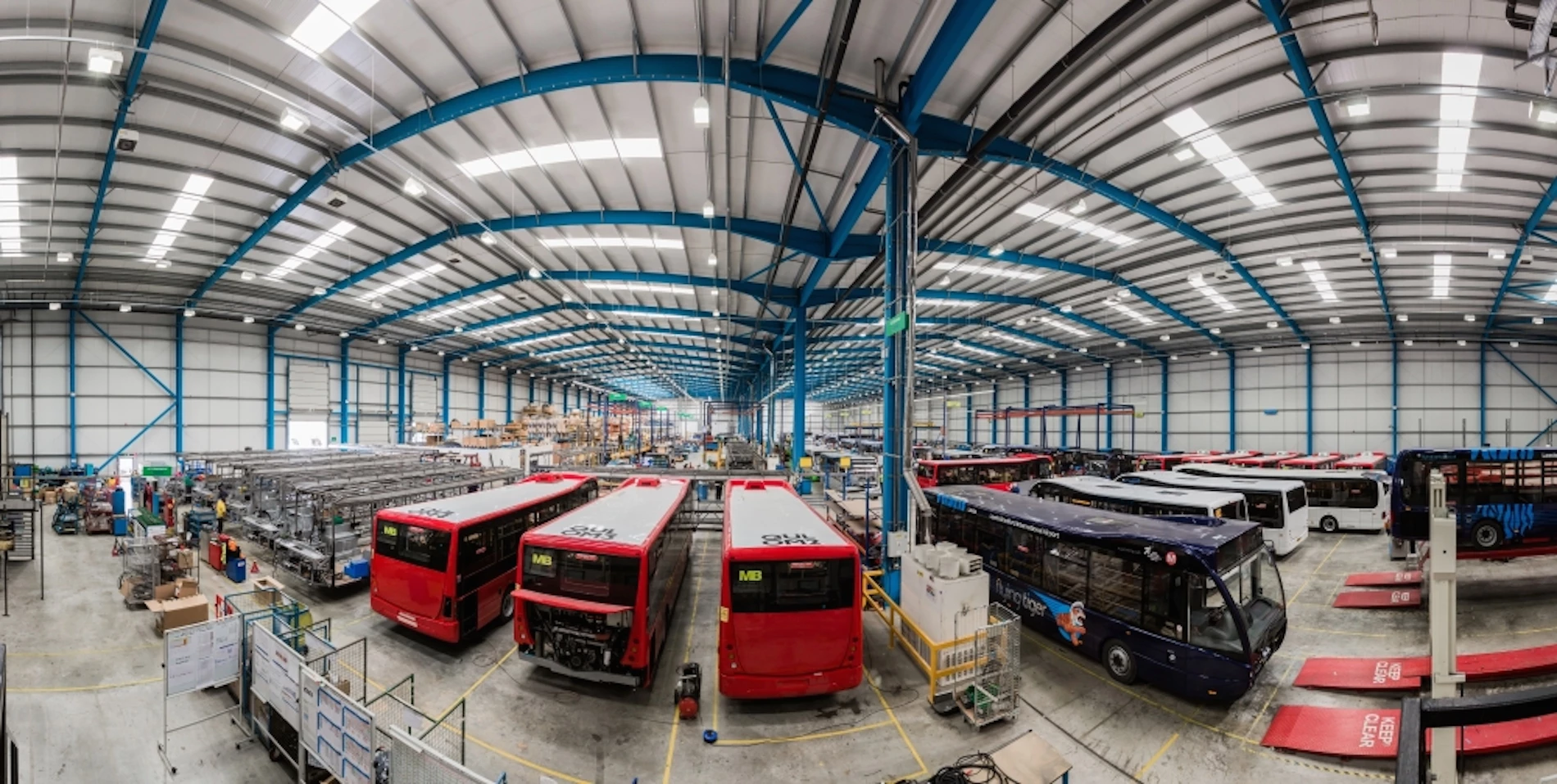 Optare is one of the UK’s leading bus manufacturers. 