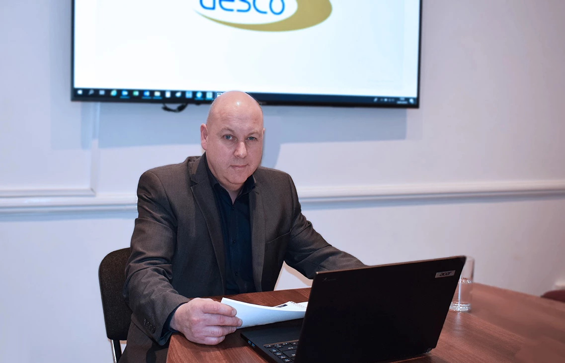 Graham Cole, Desco's New Technical Director