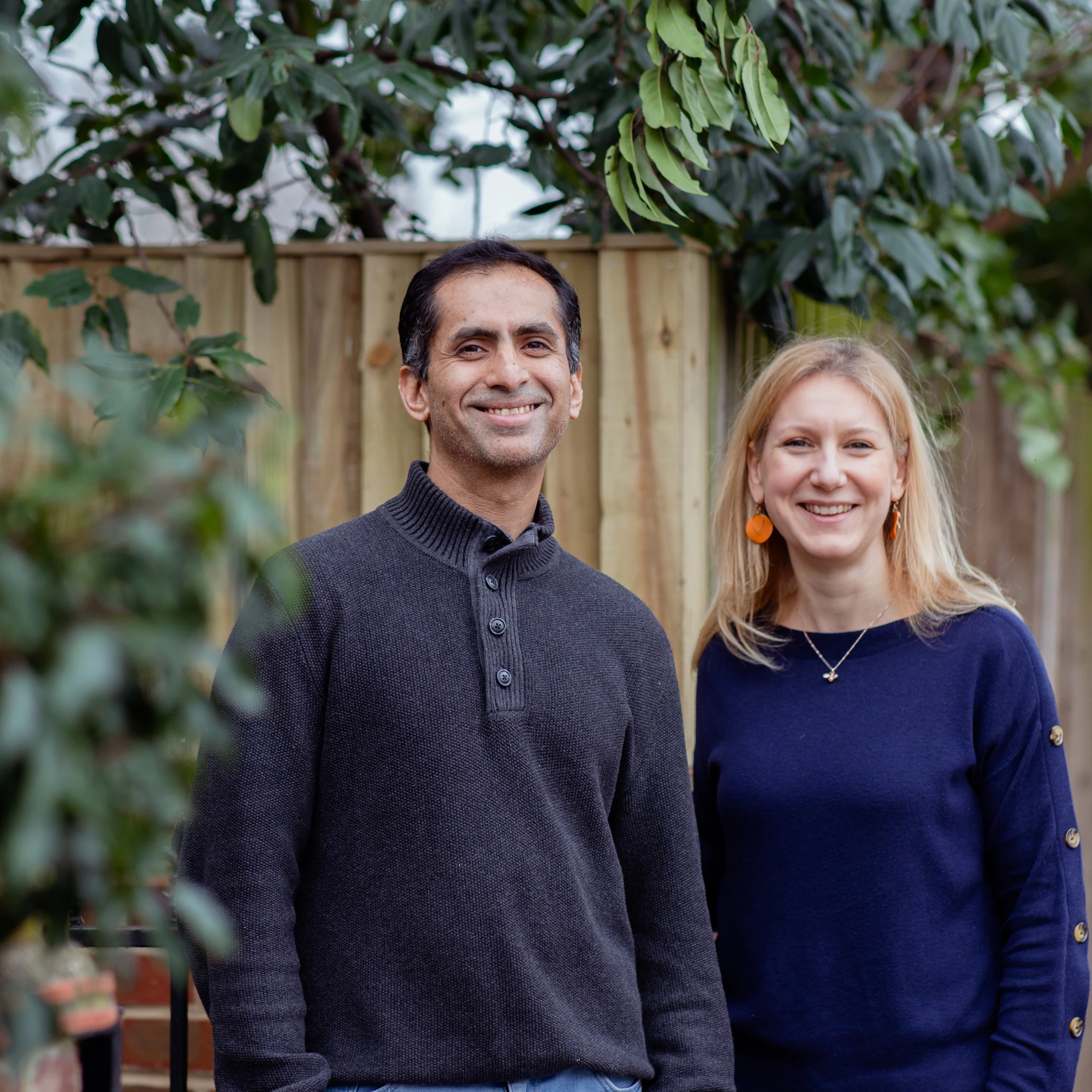 Deepak Ravindran and Emilie Vanpoperingh, co-founders, Oddbox 