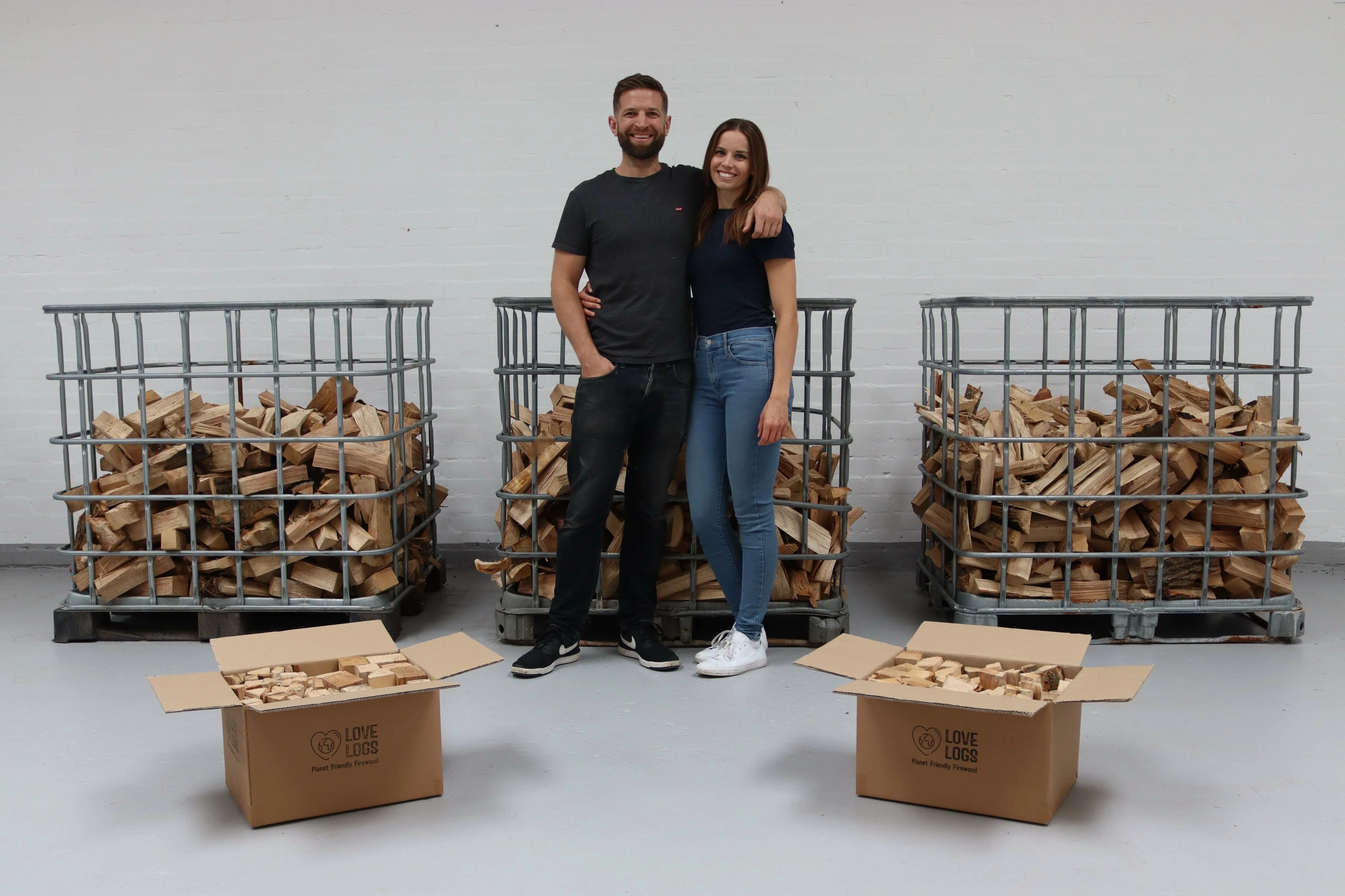 Heather & Paul - Love Logs founders