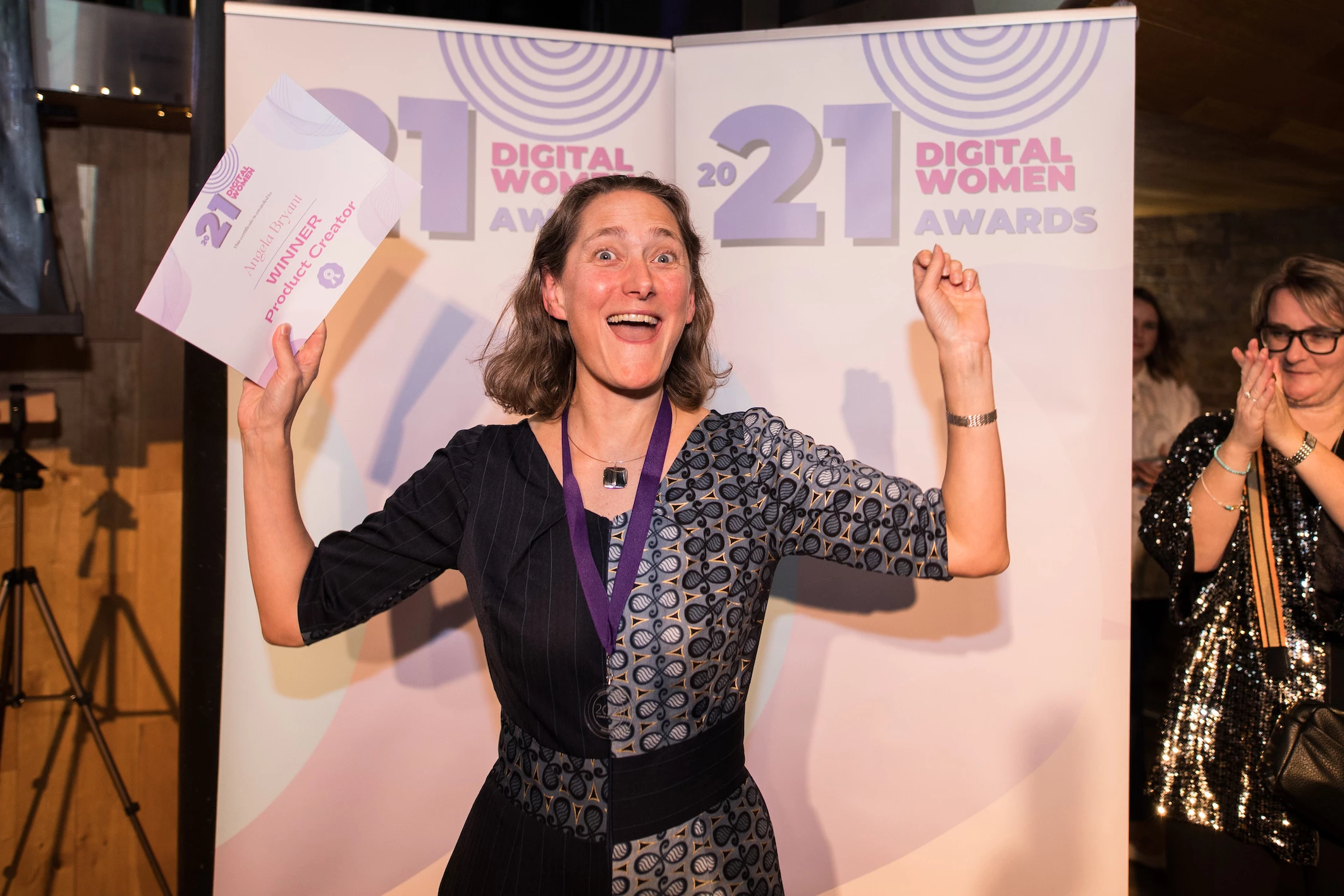 Angela Bryant, Founder of Angel Rated and Winner of the Digital Women Awards Product Creator of the Year 2021