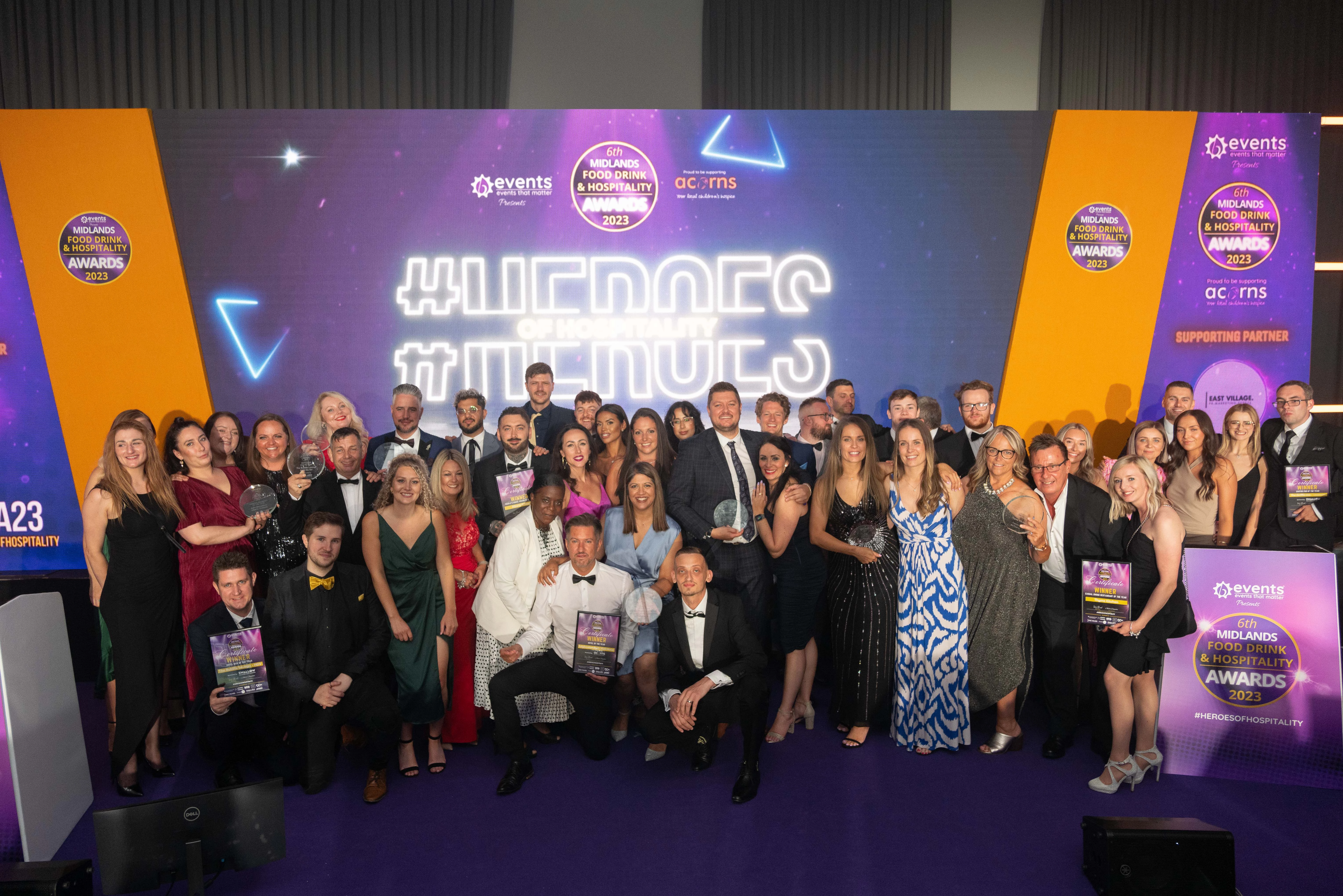 Winners of the Midlands Food, Drink and Hospitality Awards 2023 