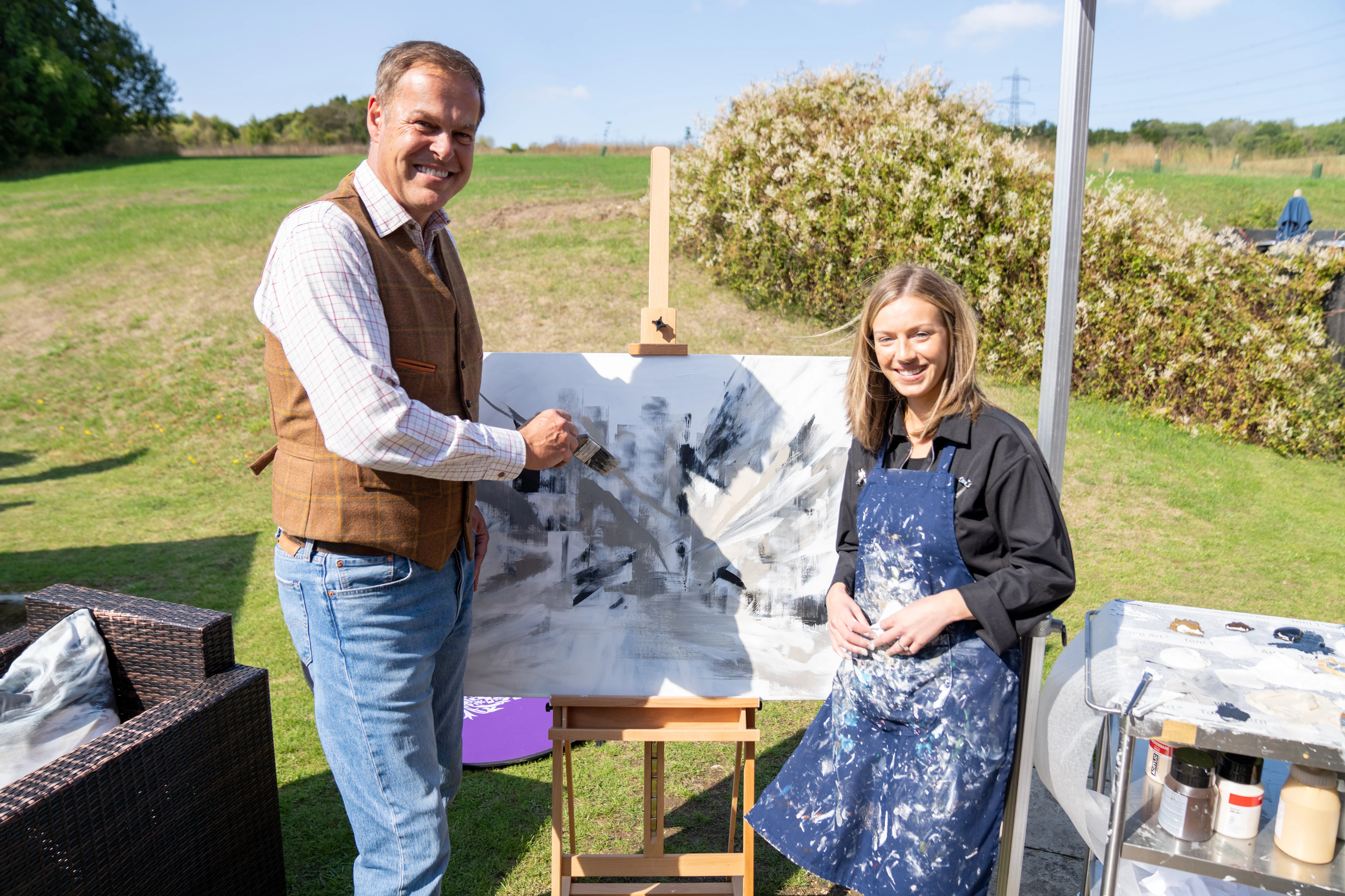 Peter Jones CBE and Toni Thornton