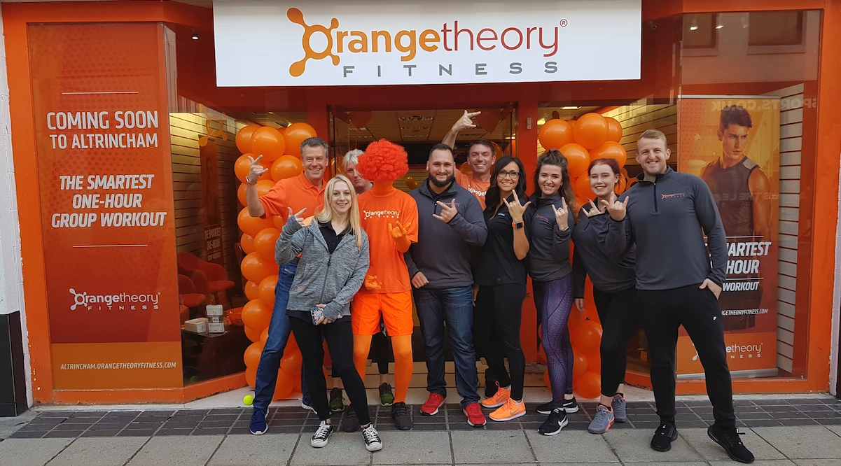 The Orangetheory Fitness Altrincham team