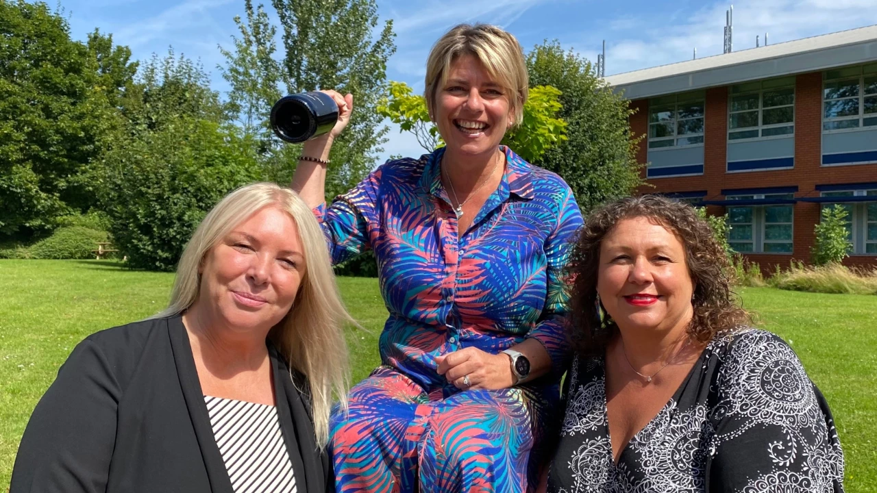 From left, BCRS senior business development managers Lynn Wyke, Angie Preece and Louise Armstrong