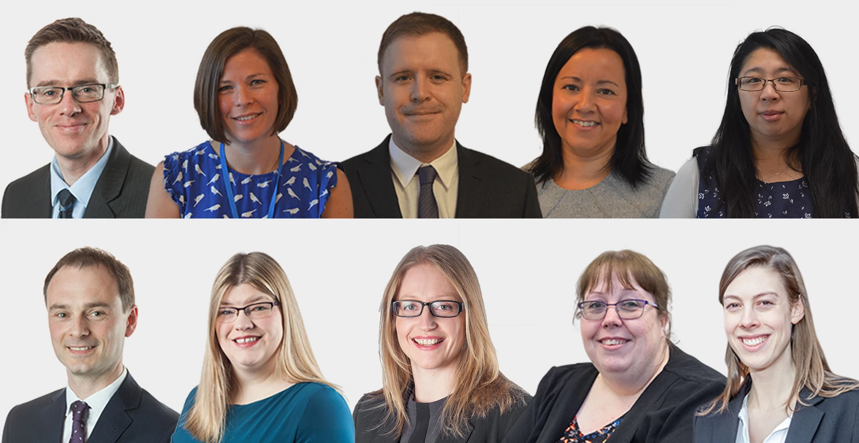 The Taylor&Emmet employees recognised in this year's promotions. 