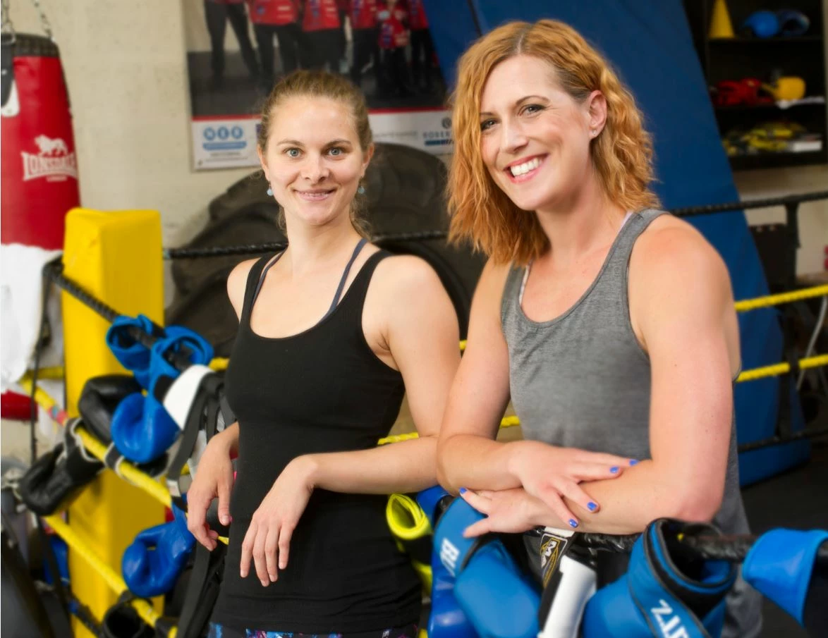 Floriane Rodriguez (L) and Barbara Tennet (R)