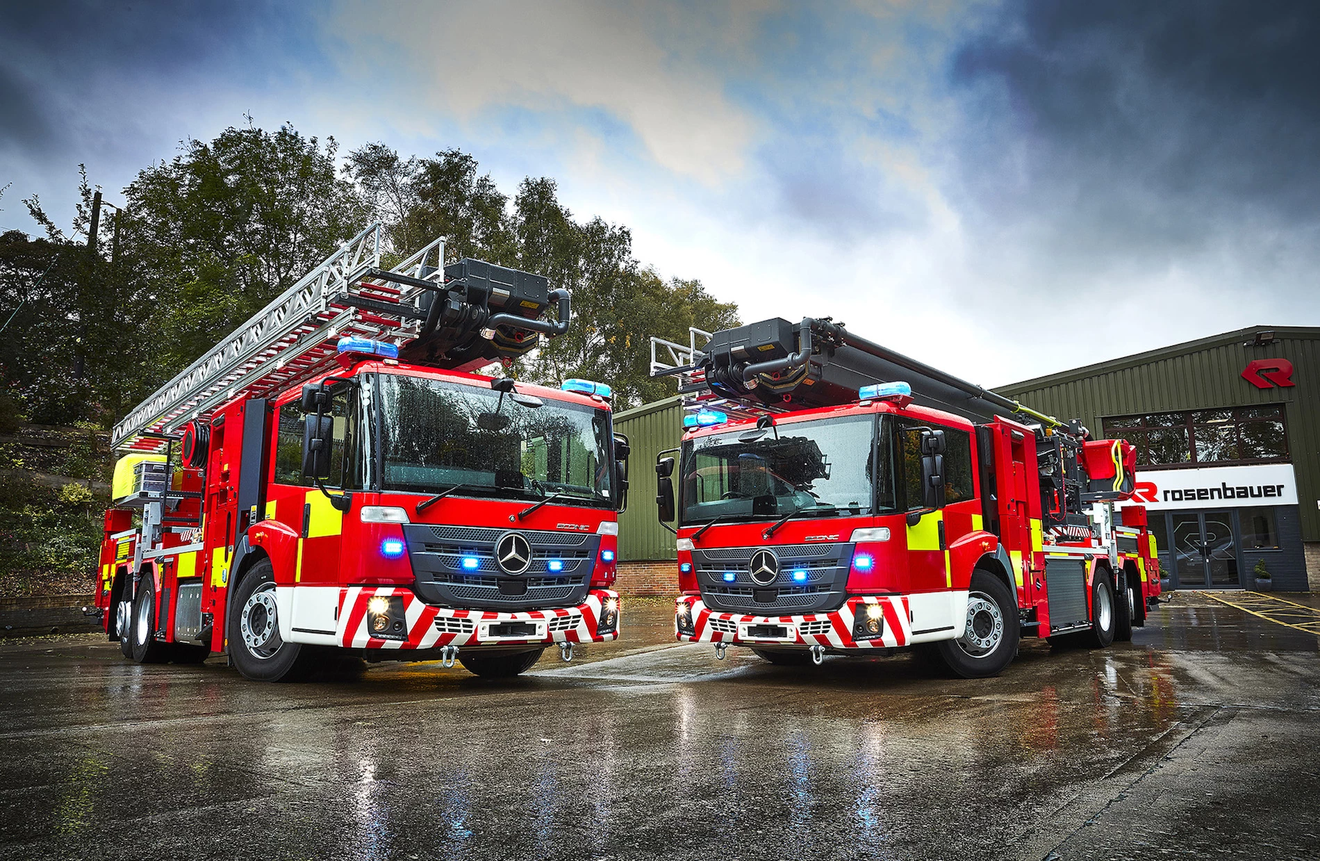 Rosenbauer UK is a supplier of frontline fire vehicles. 