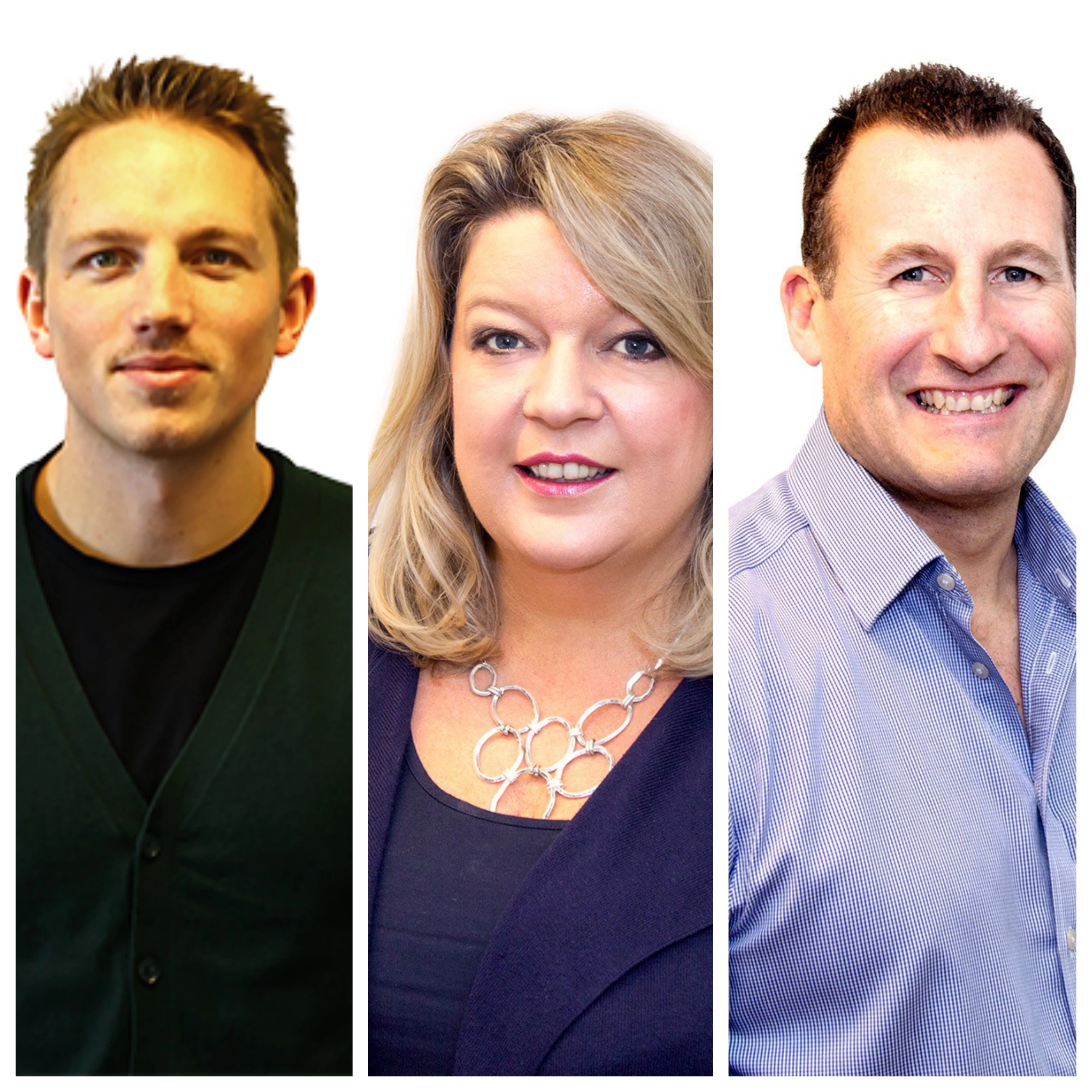 Pictured (LtoR) Chief Operating Officer, Bruce Salamon; Chief Success Officer, Helen Cahill and Chief Commercial Officer, Sean Curtis have all joined the Coniq Senior Leadership Team as part of major expansion