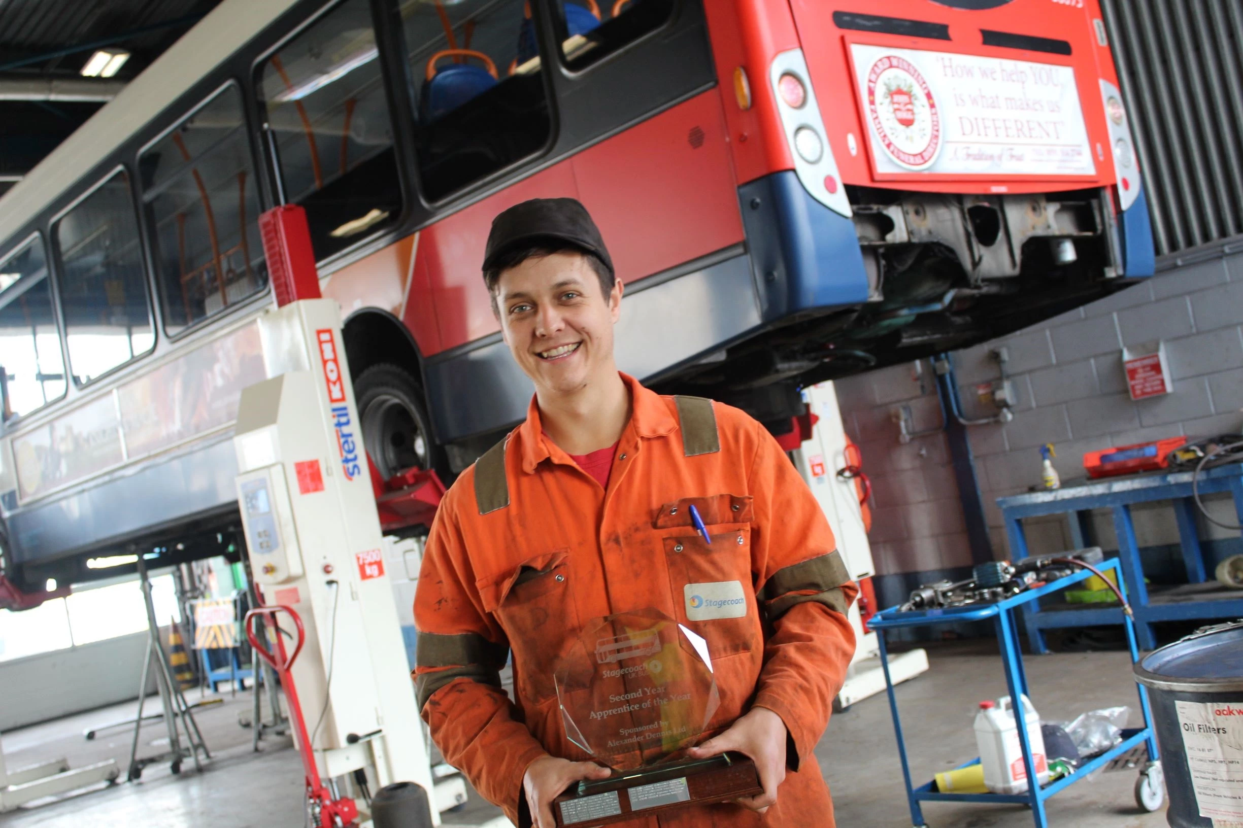 Jordan is really enjoying his third year as an apprentice at Stagecoach North East (1)