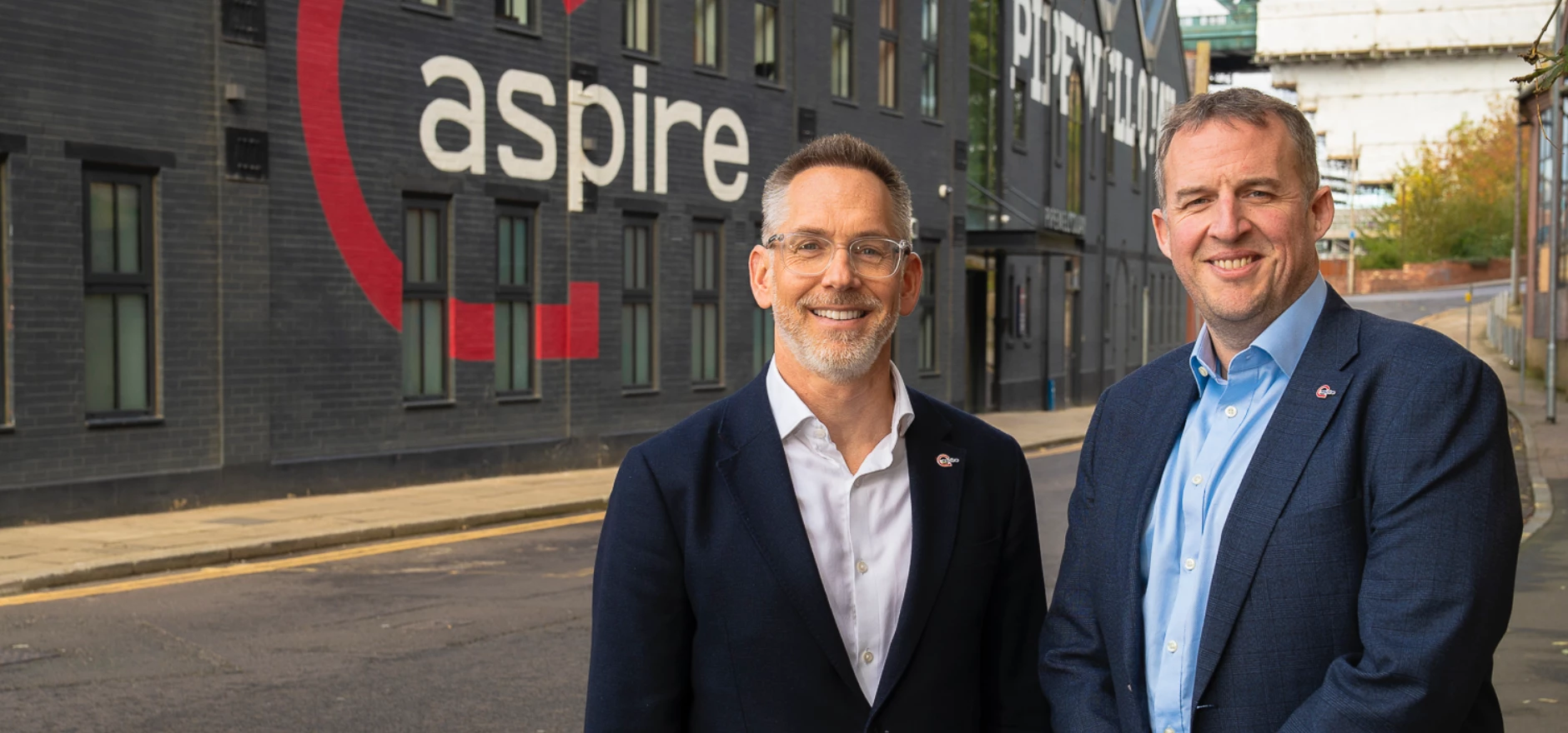 Tom Howard, CFO and Chris Fraser, CEO at Aspire HQ.jpg