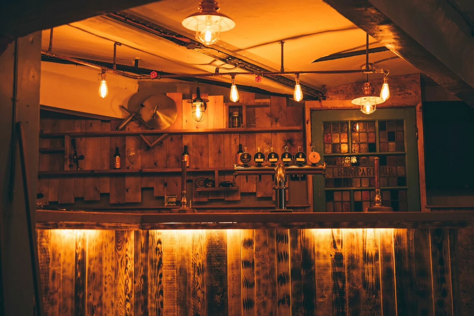 The bar at Tooth & Claw