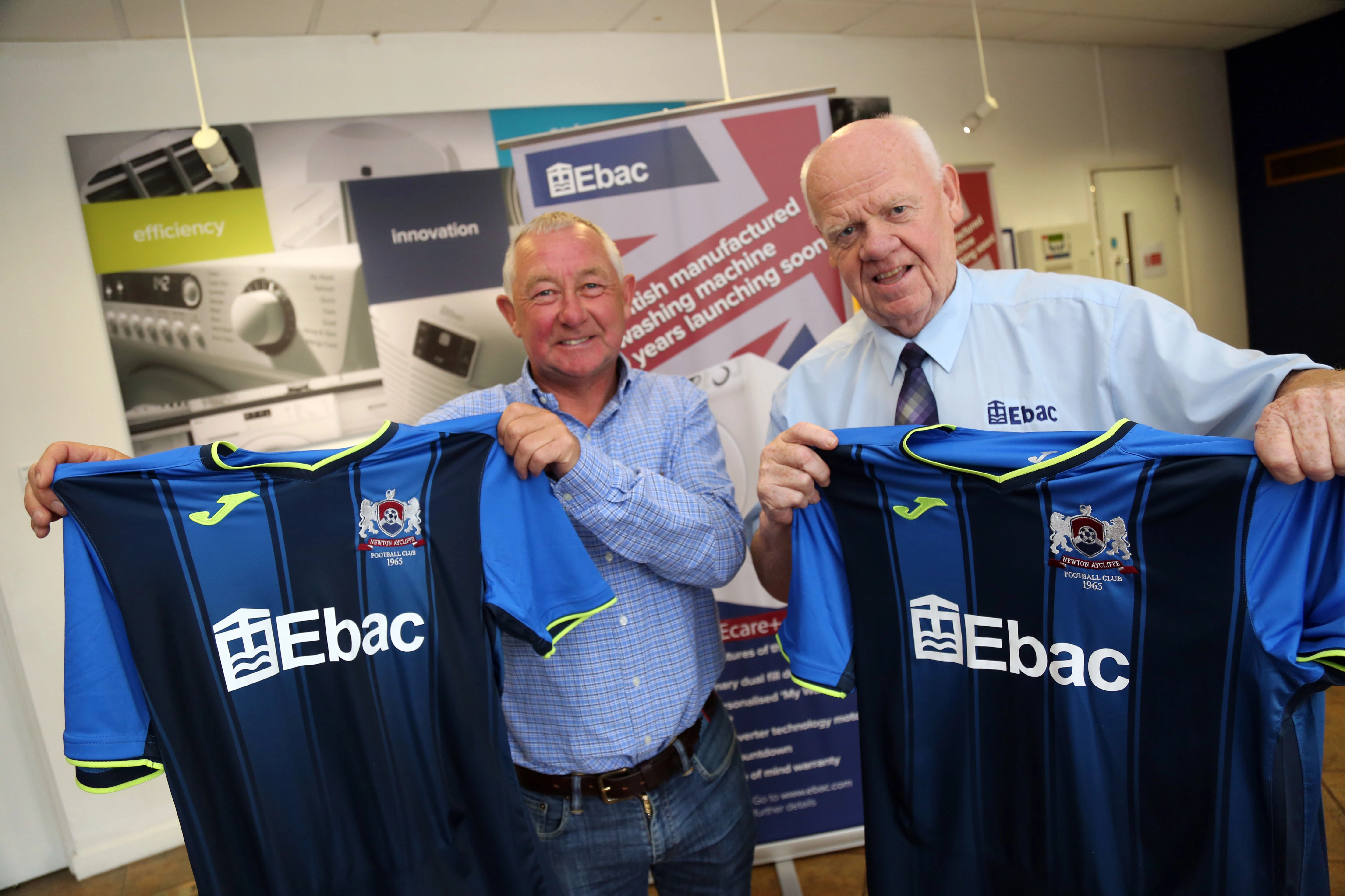 Ebac sponsors Newton Aycliffe FC 