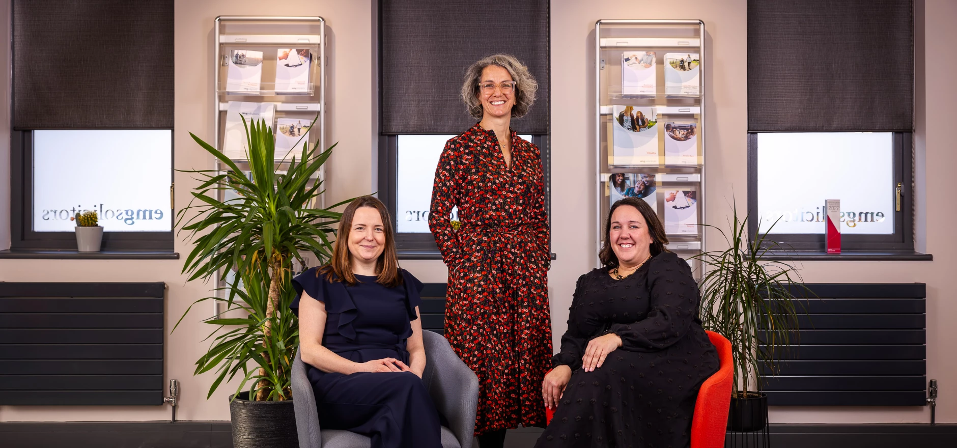 Rebecca Sparrow, Emma Gaudern and Jemma Morland