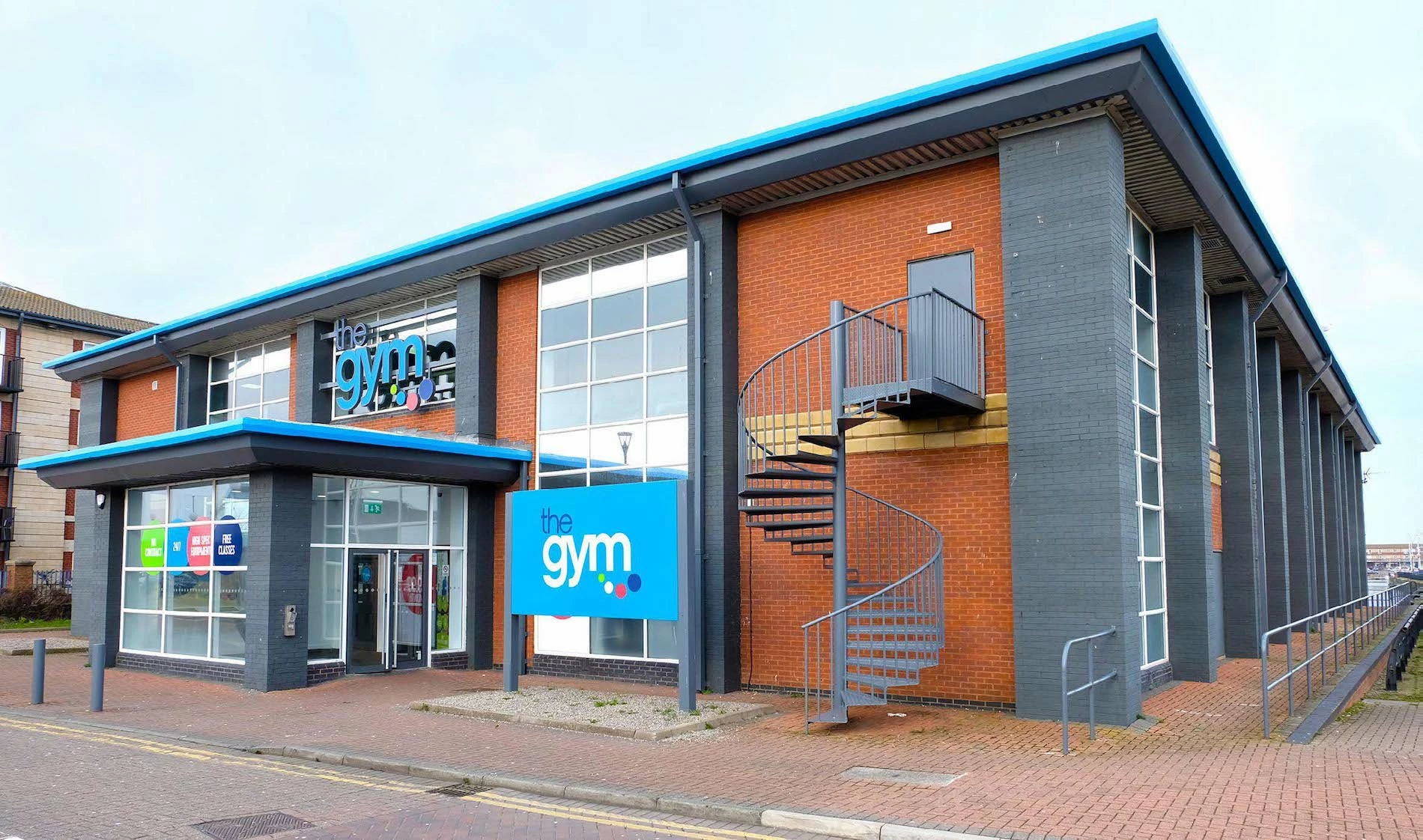 The Gym Group building Hartlepool.