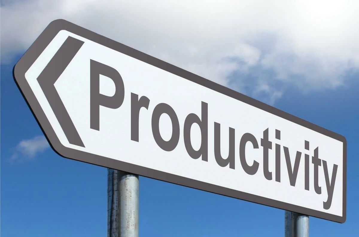 Productivity stock image