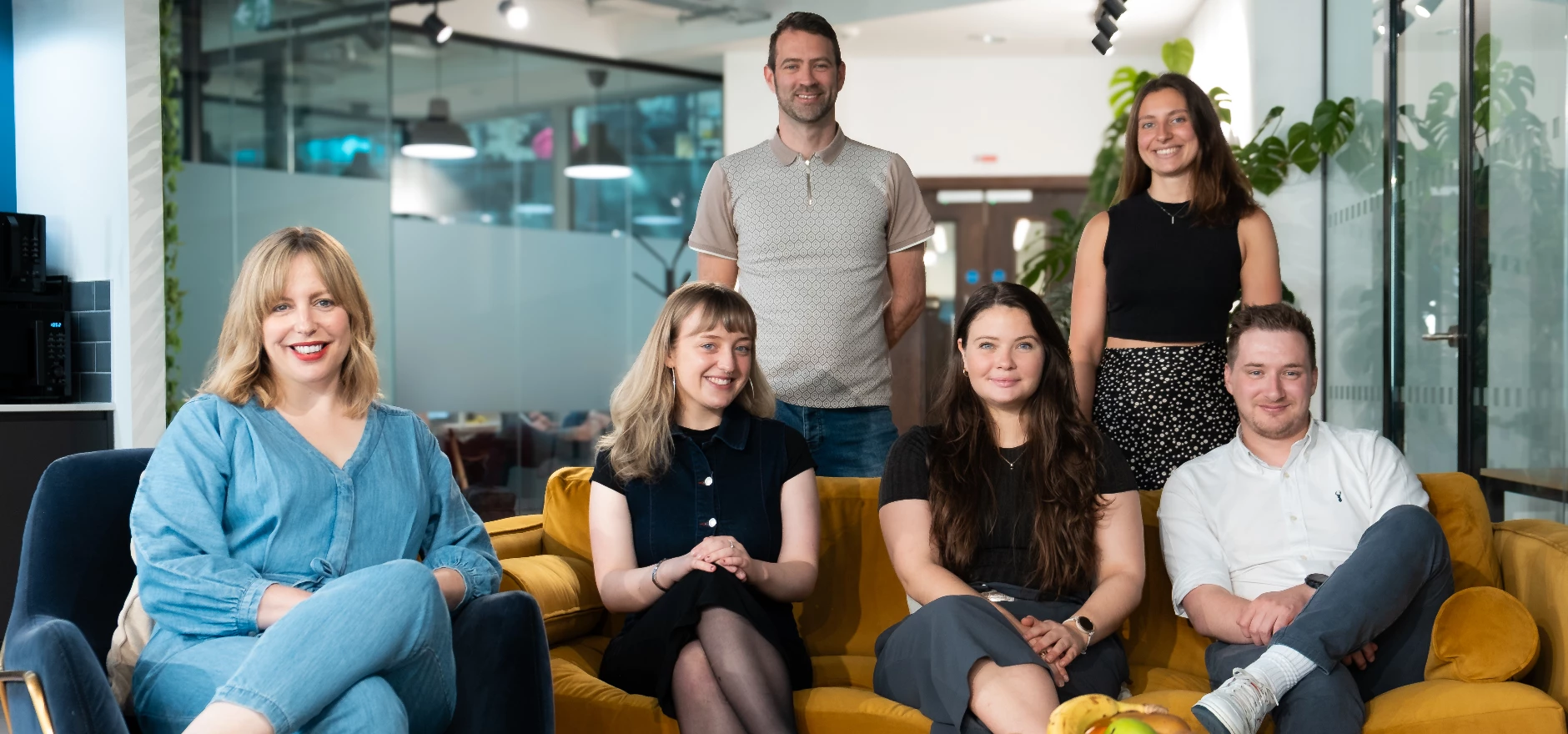 Social's Leeds team in their new office.jpg
