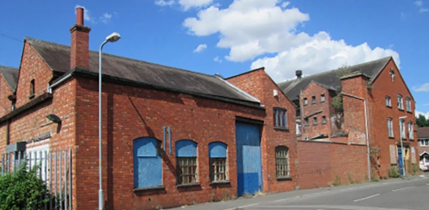 Former Barker Shoe factory in Northampton
