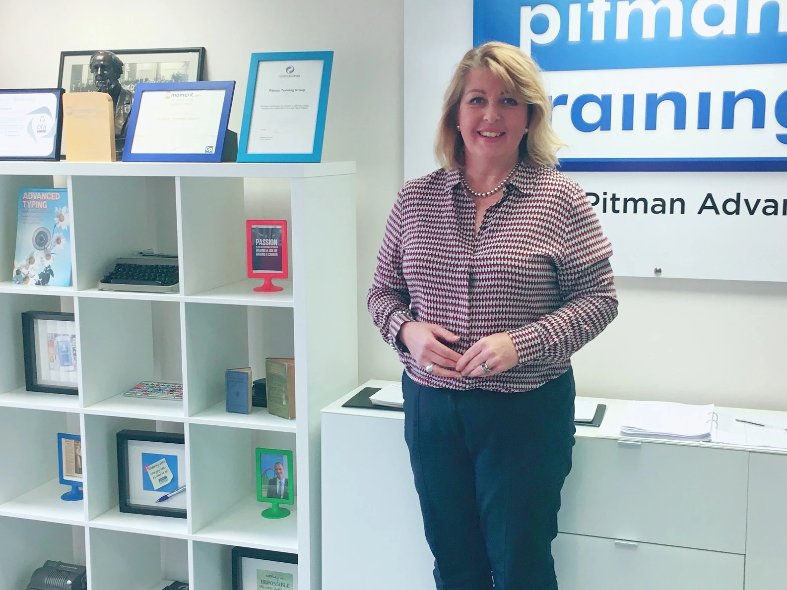 Claire Lister Pitman Training's MD
