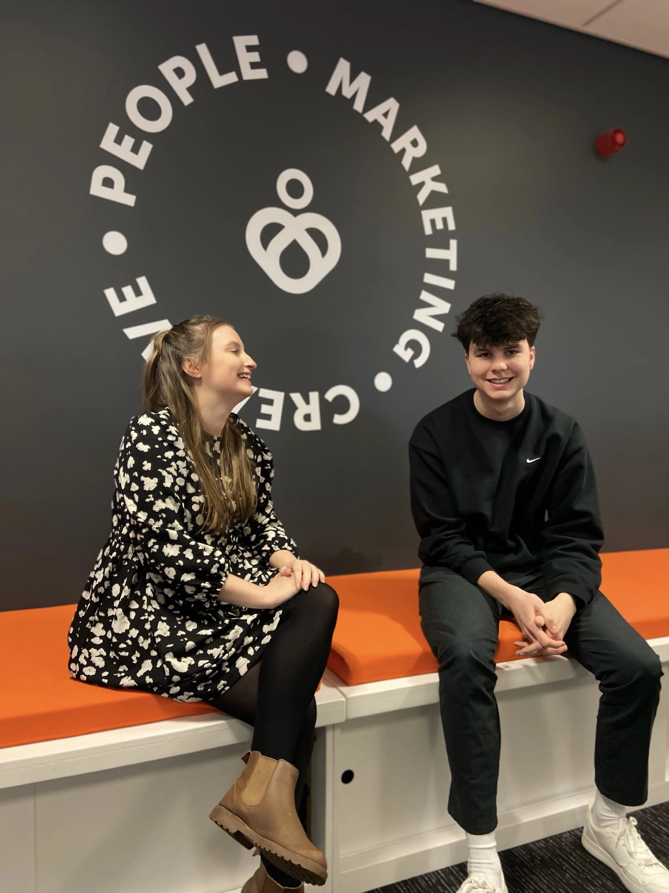 Alice Chamberlain, Marketing Account Manager and Sam Jenkinson Management Apprentice at Strategi Solutions