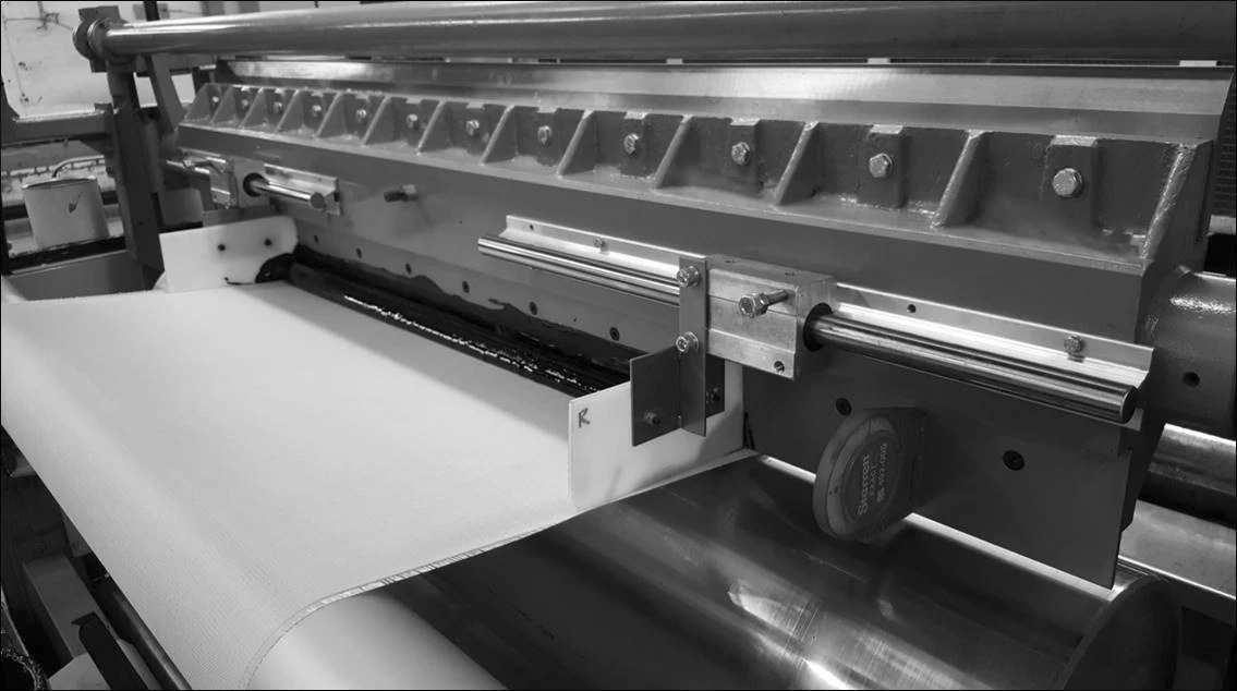 Spread-coating line Burry